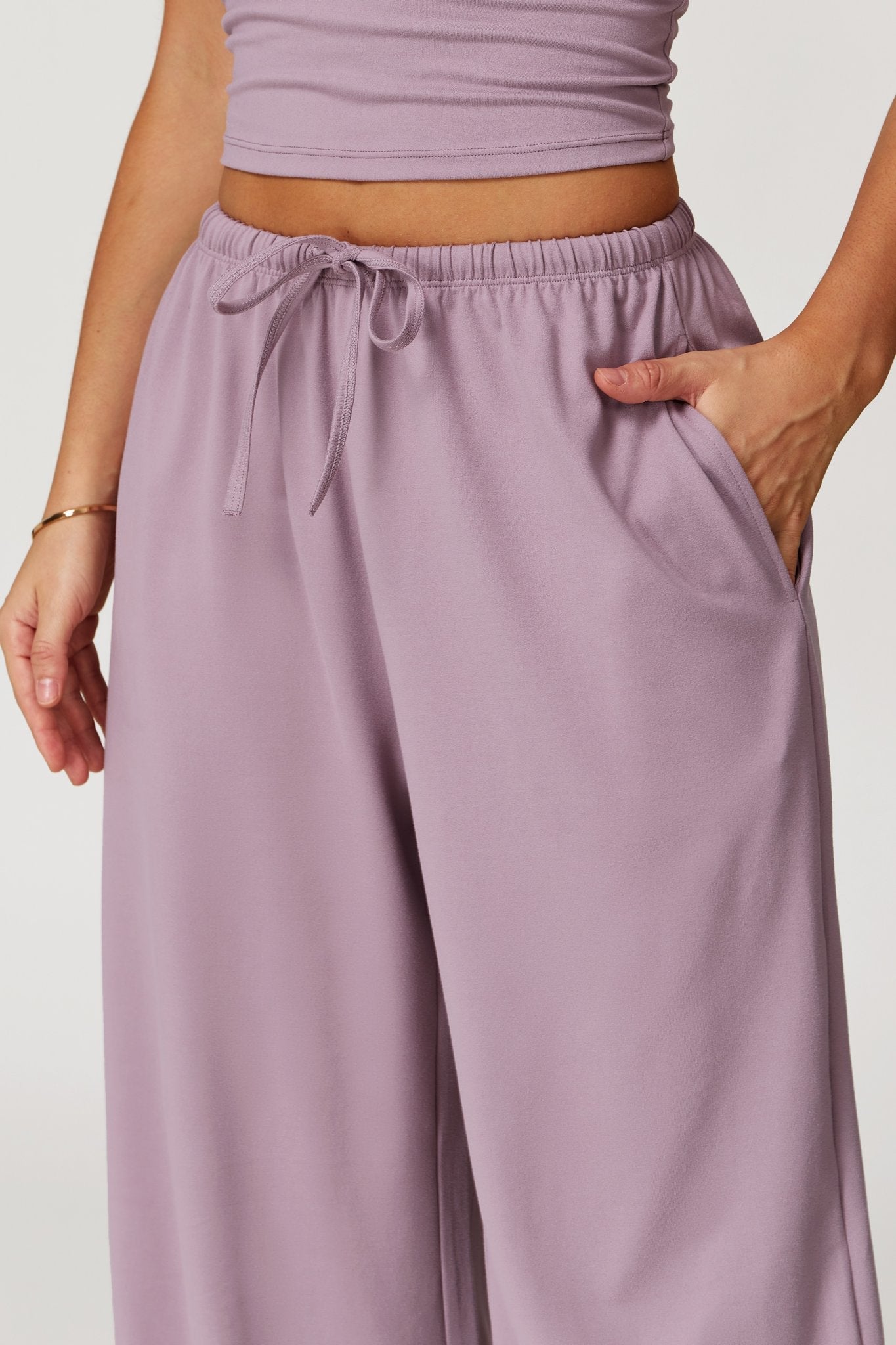 Mila Sweatpants - Lilac - Maison and Aurora