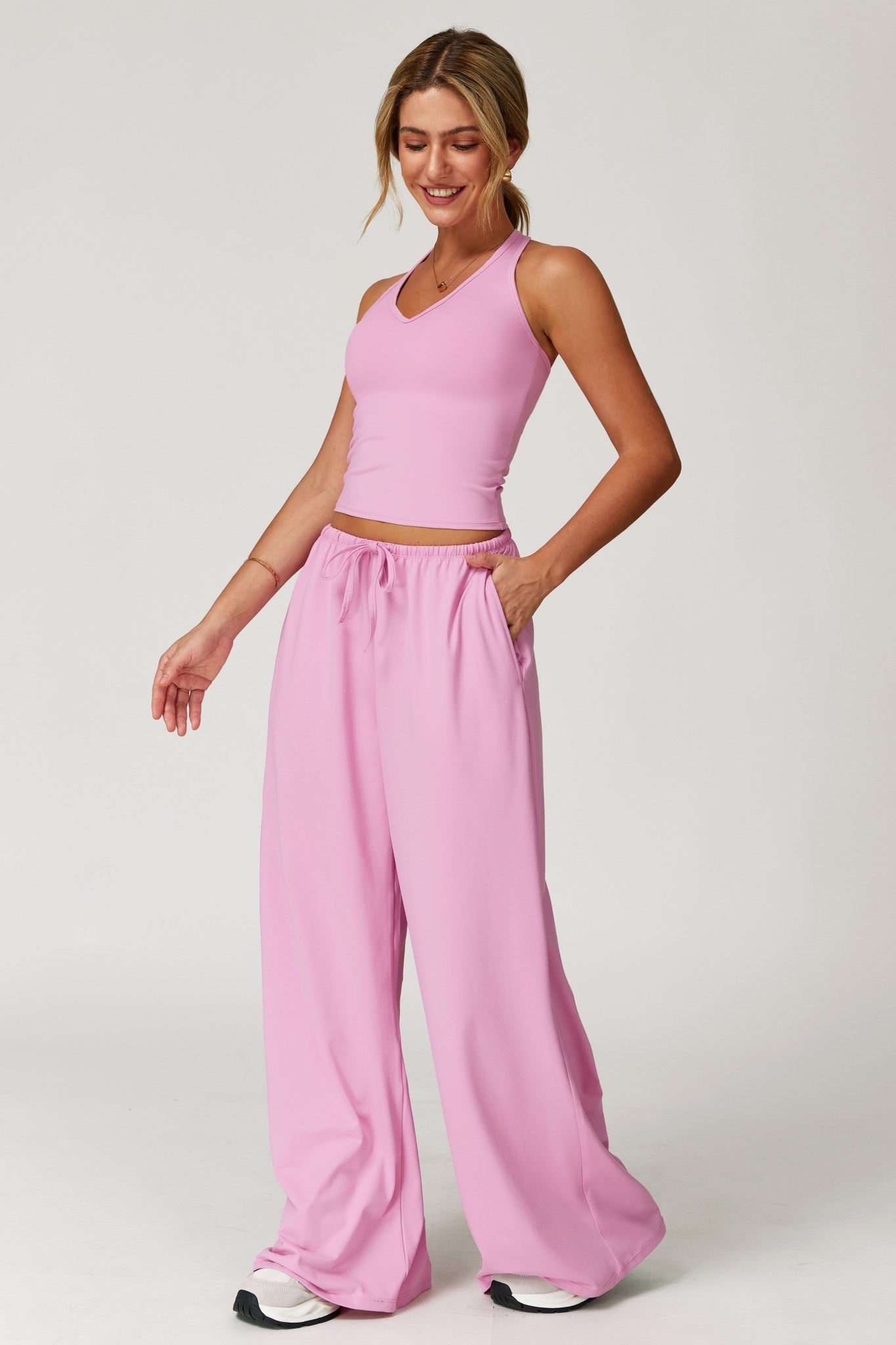 Mila Sweatpants - Pink - Maison and Aurora