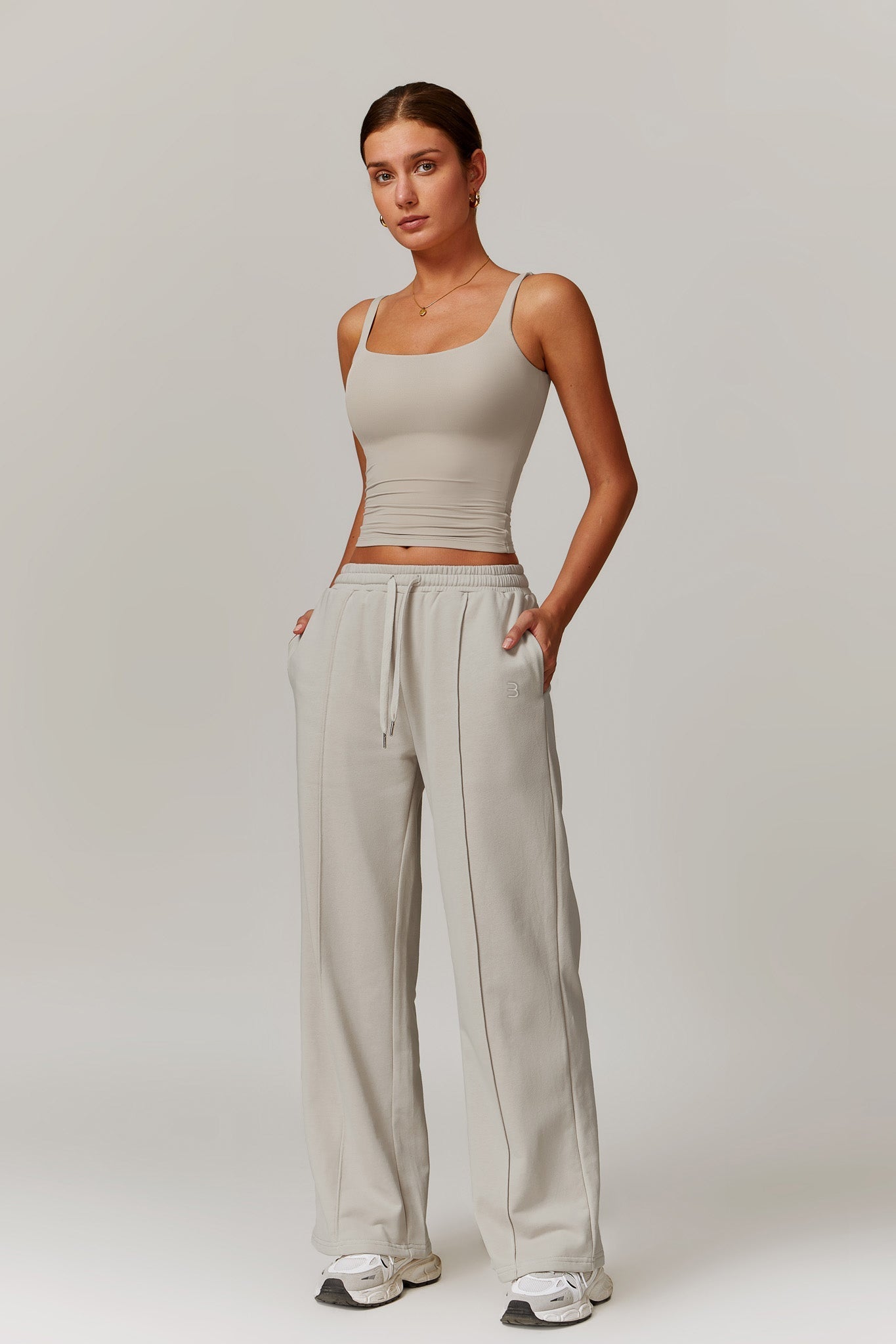 Amber Sleeveless Top - Ivory