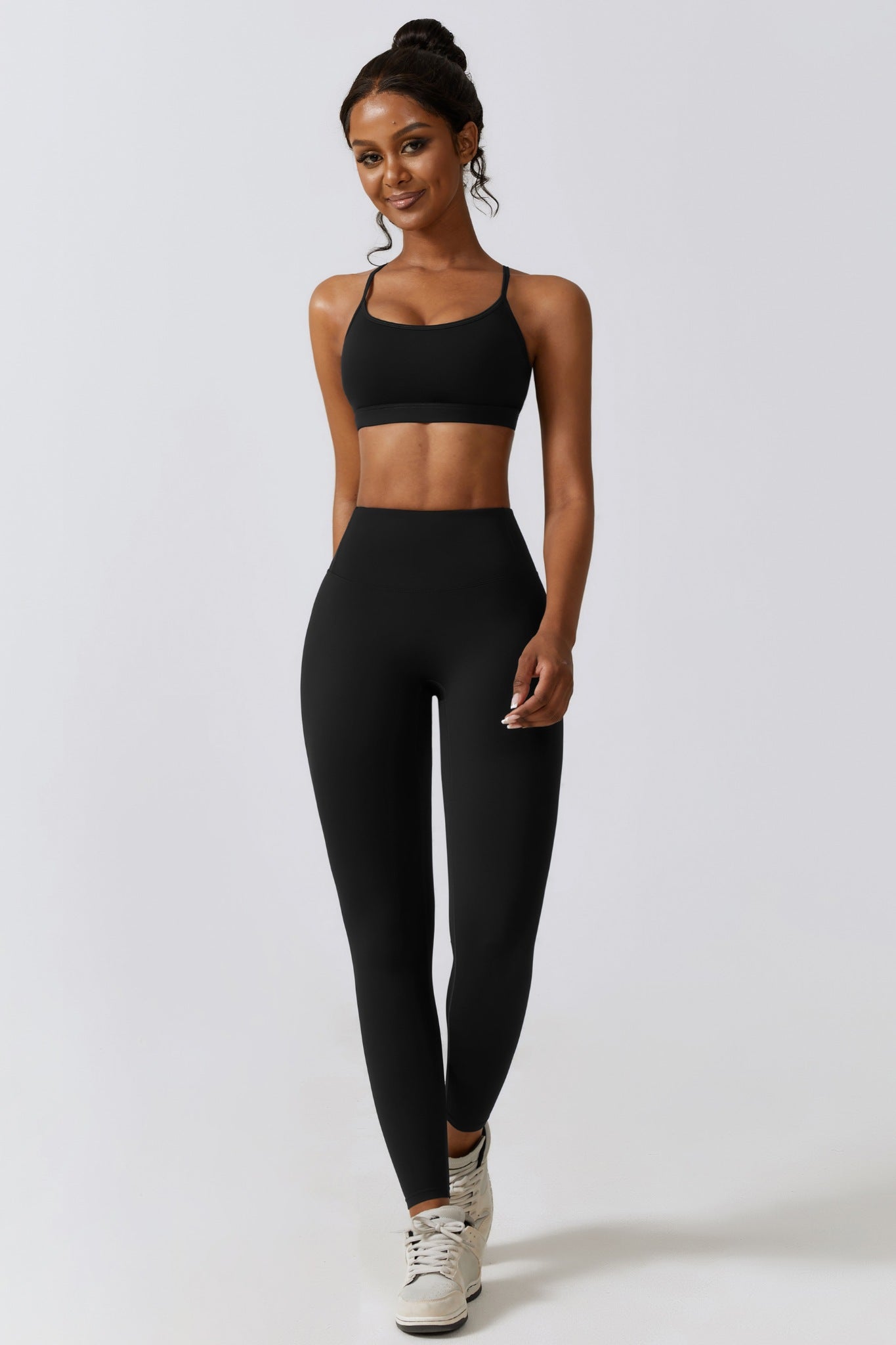 Fit Lite Sports Bra - Black - Maison and Aurora