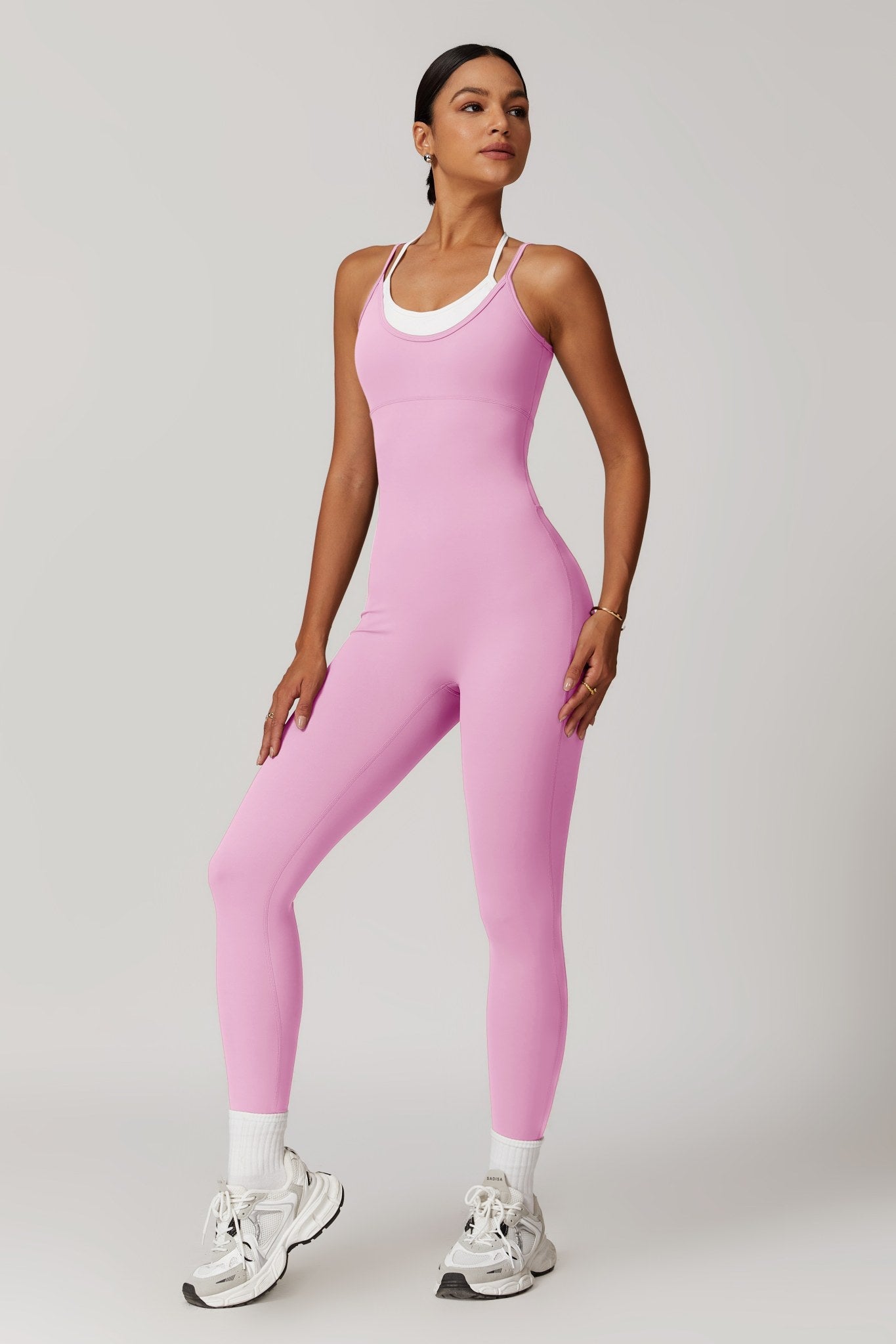 Angel Jumpsuit - Pink