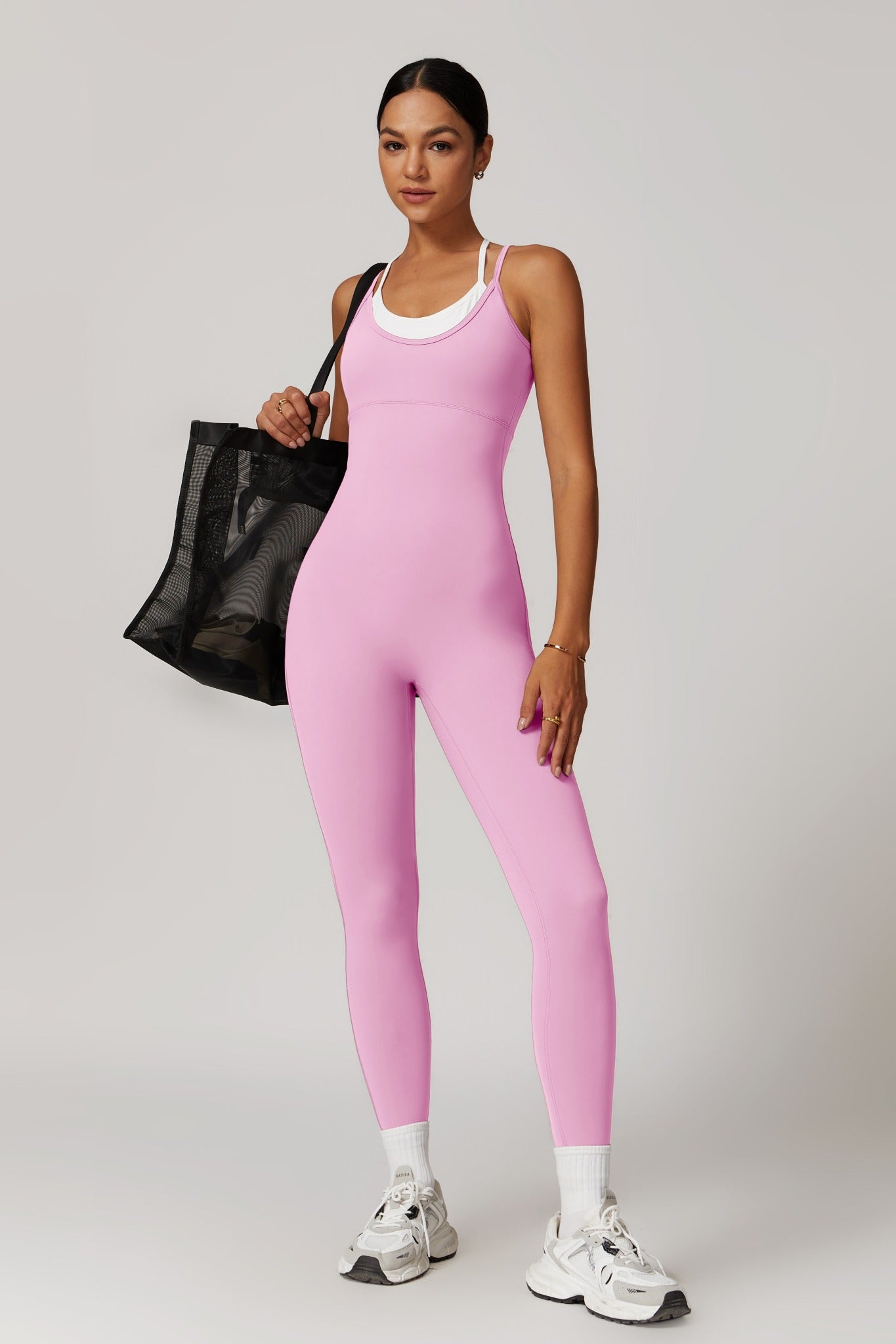 Angel Jumpsuit - Pink