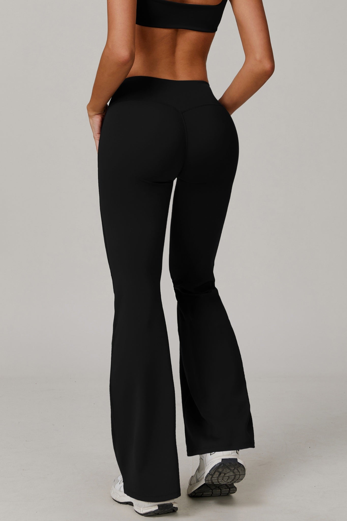 Maeve Flare Leggings - Black