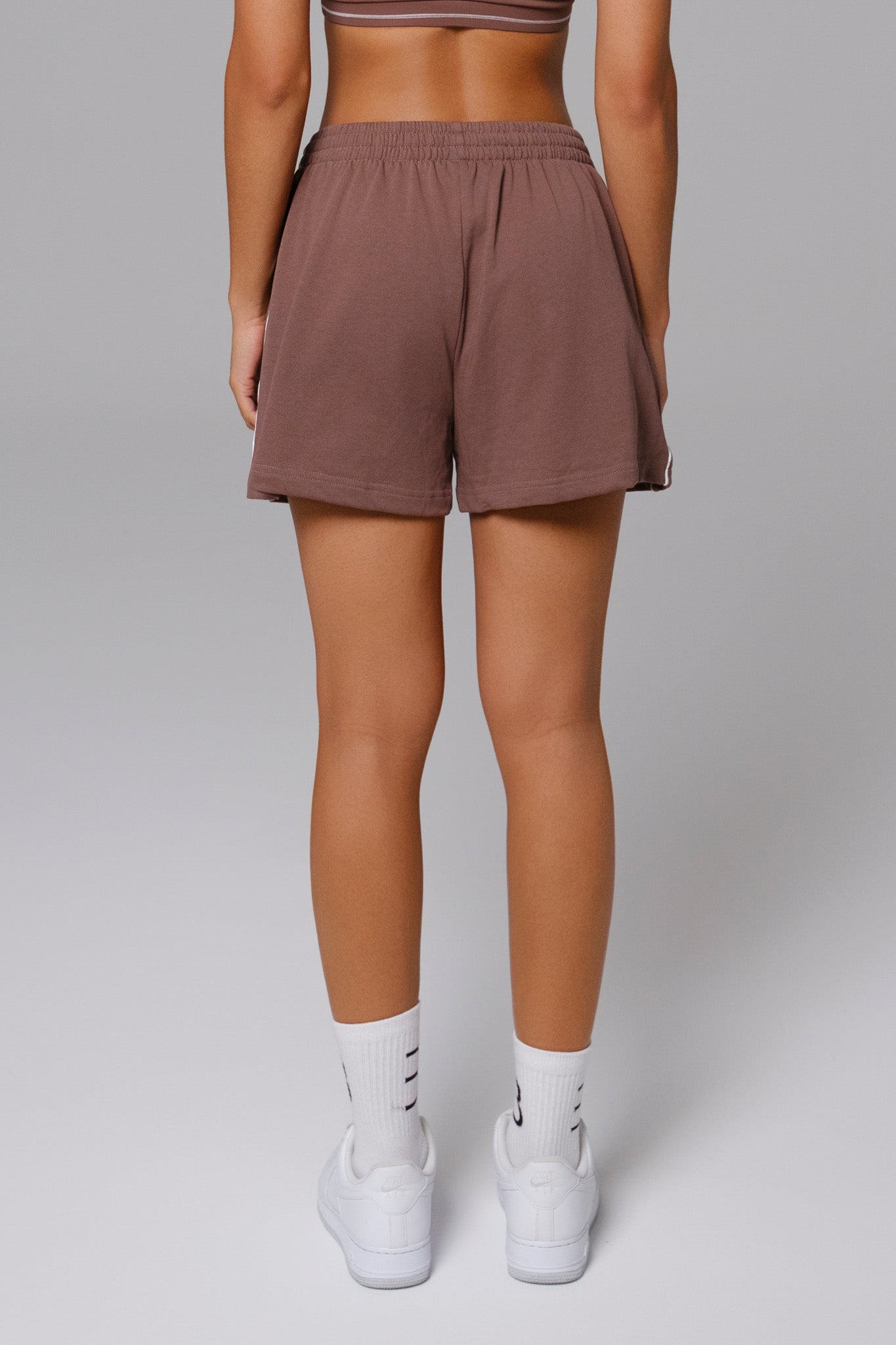 Shelly Relaxed Shorts - Soft Chestnut - Maison and Aurora