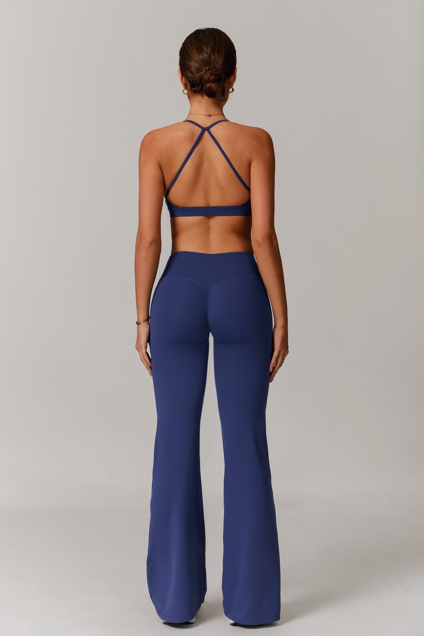 Infinity Flare Leggings - Navy - Maison and Aurora