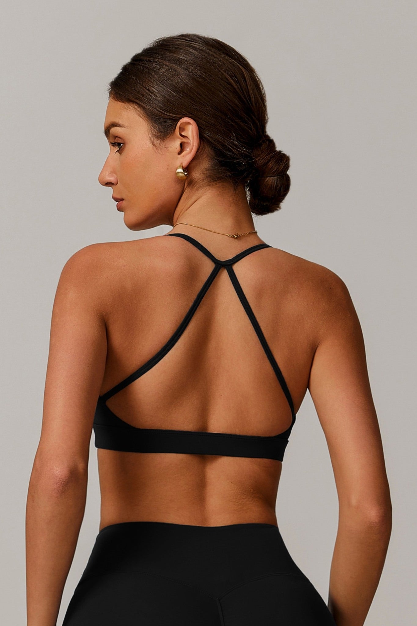 Infinity Sports Bra - Black - Maison and Aurora