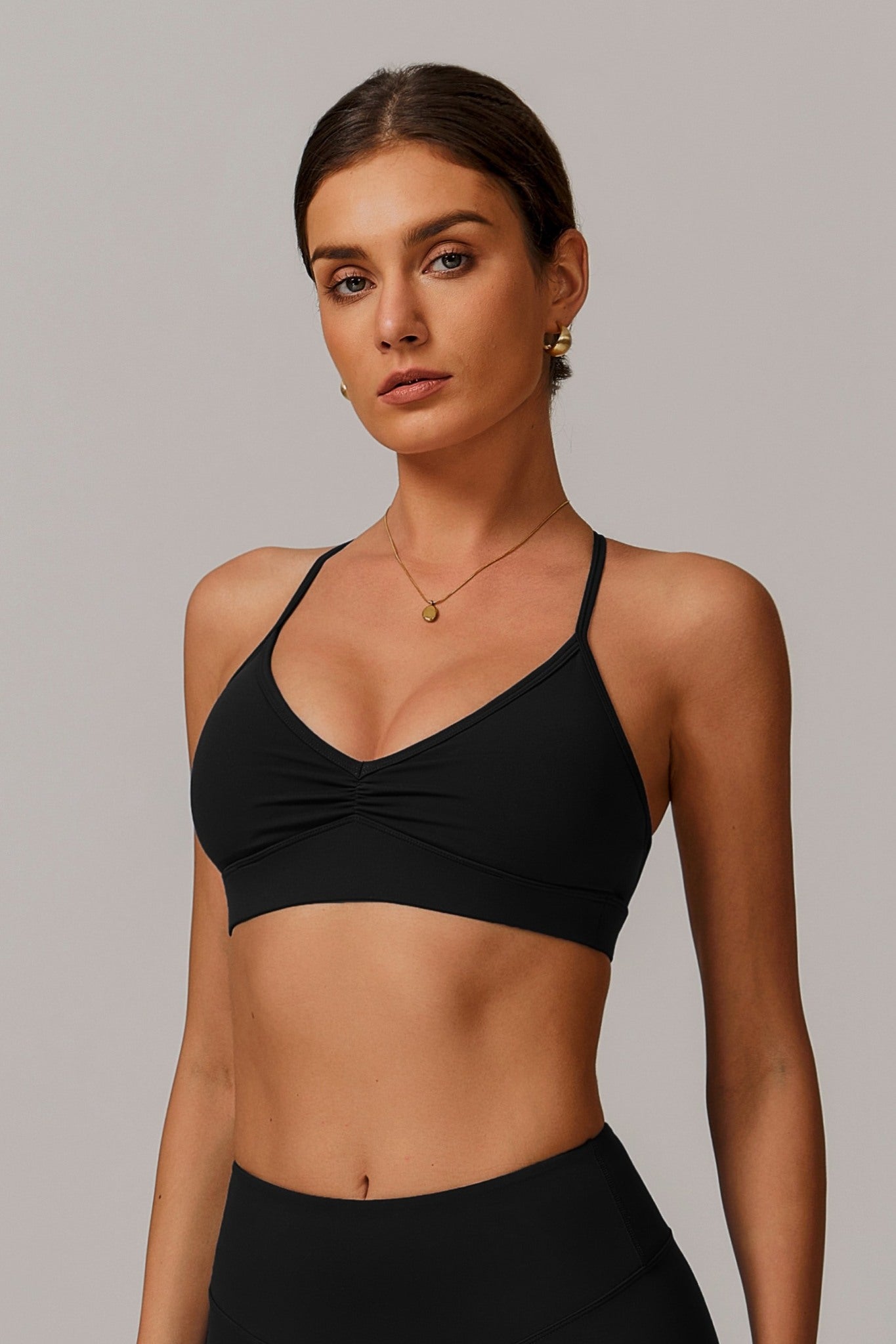 Infinity Sports Bra - Black - Maison and Aurora