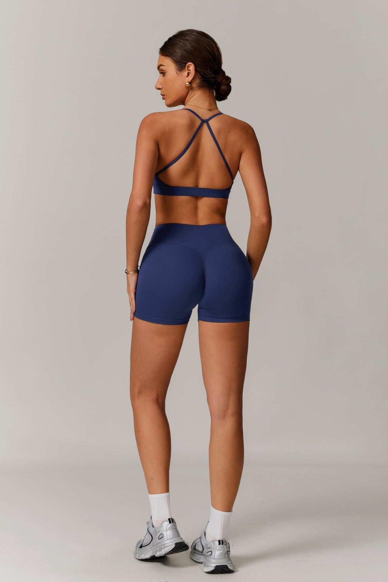 Infinity Sports Bra - Navy - Maison and Aurora