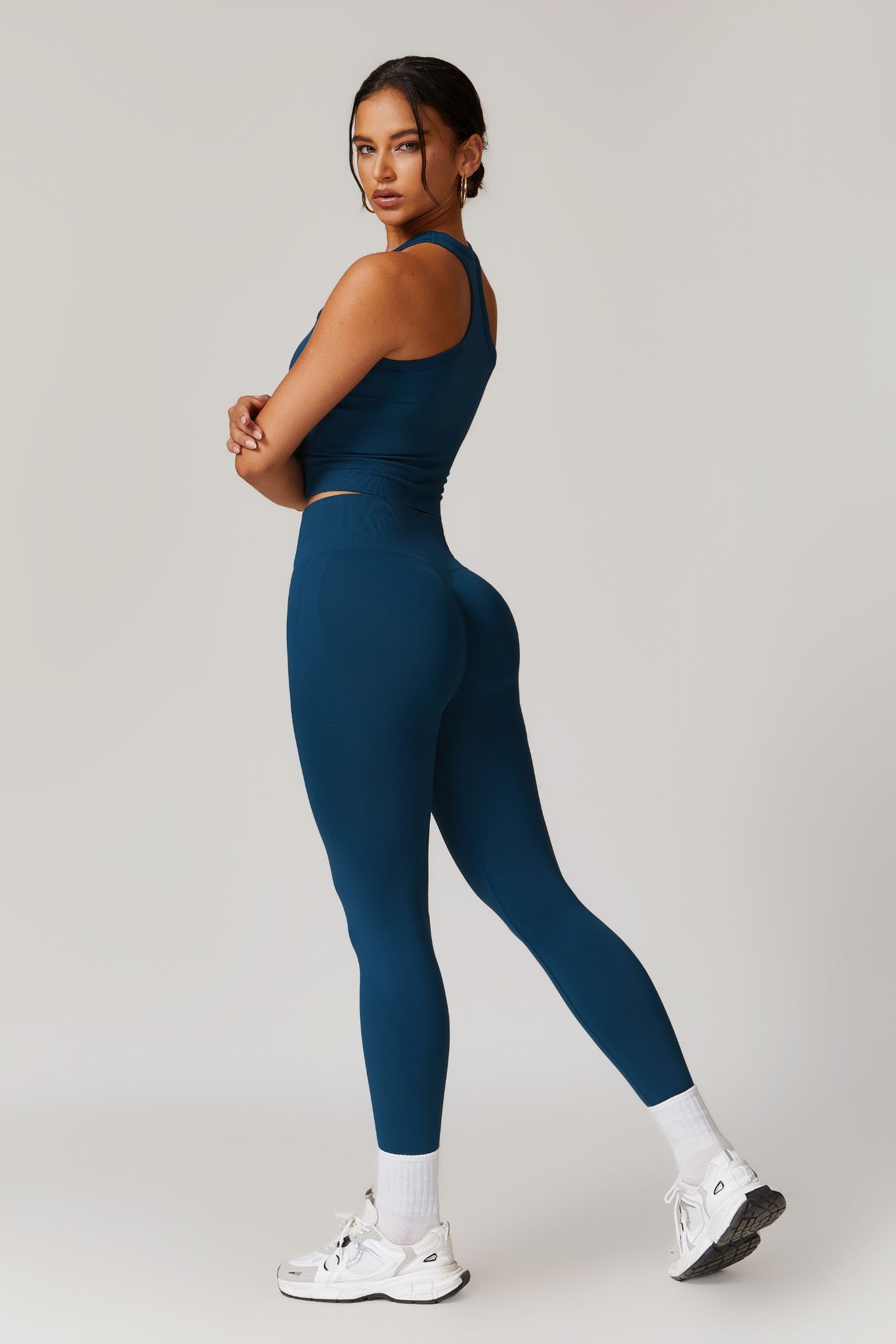 Everyday Racer Top - Navy - Maison and Aurora