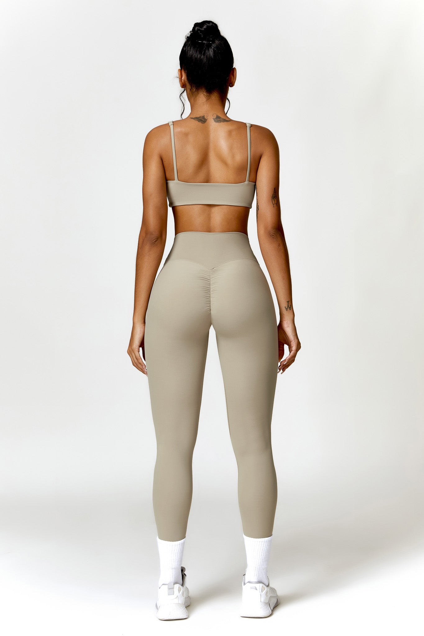 Madeline Leggings - Almond Tan - Maison and Aurora