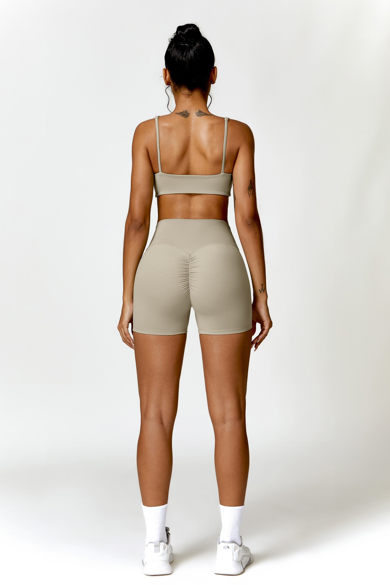 Madeline Shorts - Almond Tan - Maison and Aurora