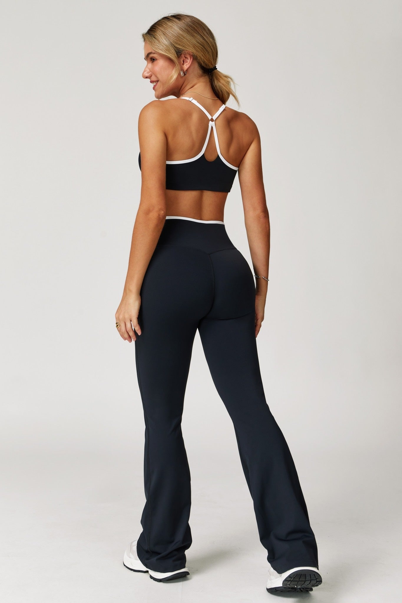 Angel Flare Leggings - Black - Maison and Aurora