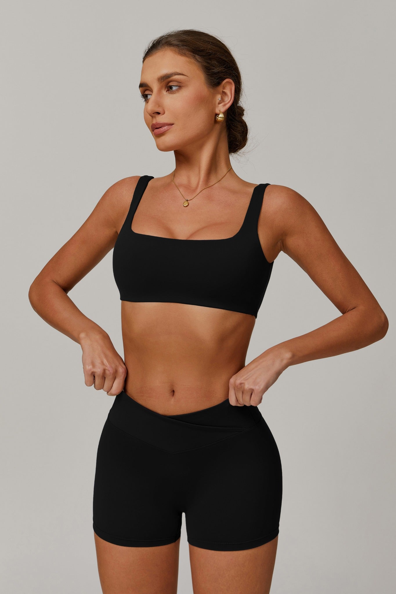 Evelyn Shorts - Black - Maison and Aurora