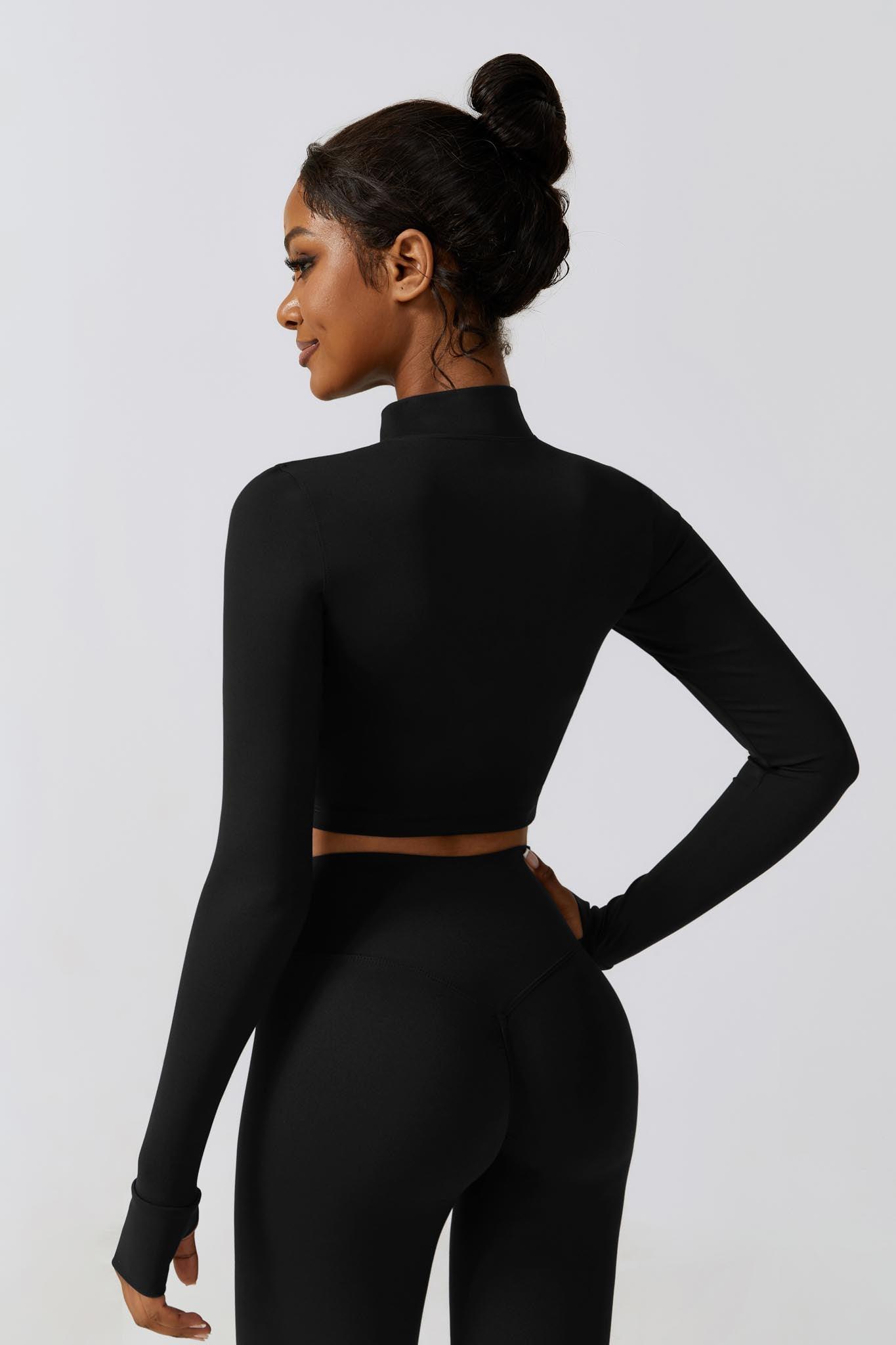 Fit Jacket - Black - Maison and Aurora