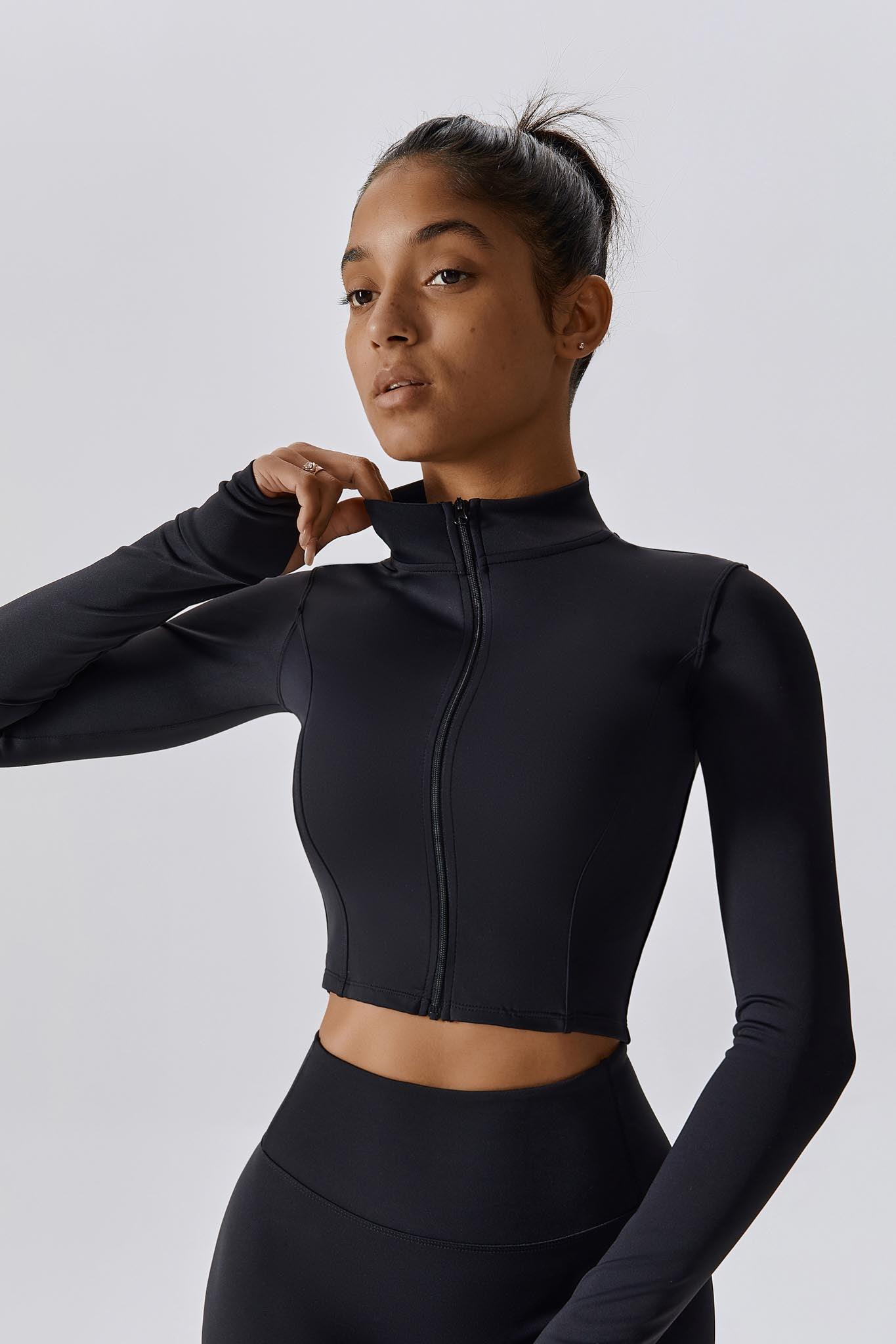 Fit Jacket - Black - Maison and Aurora