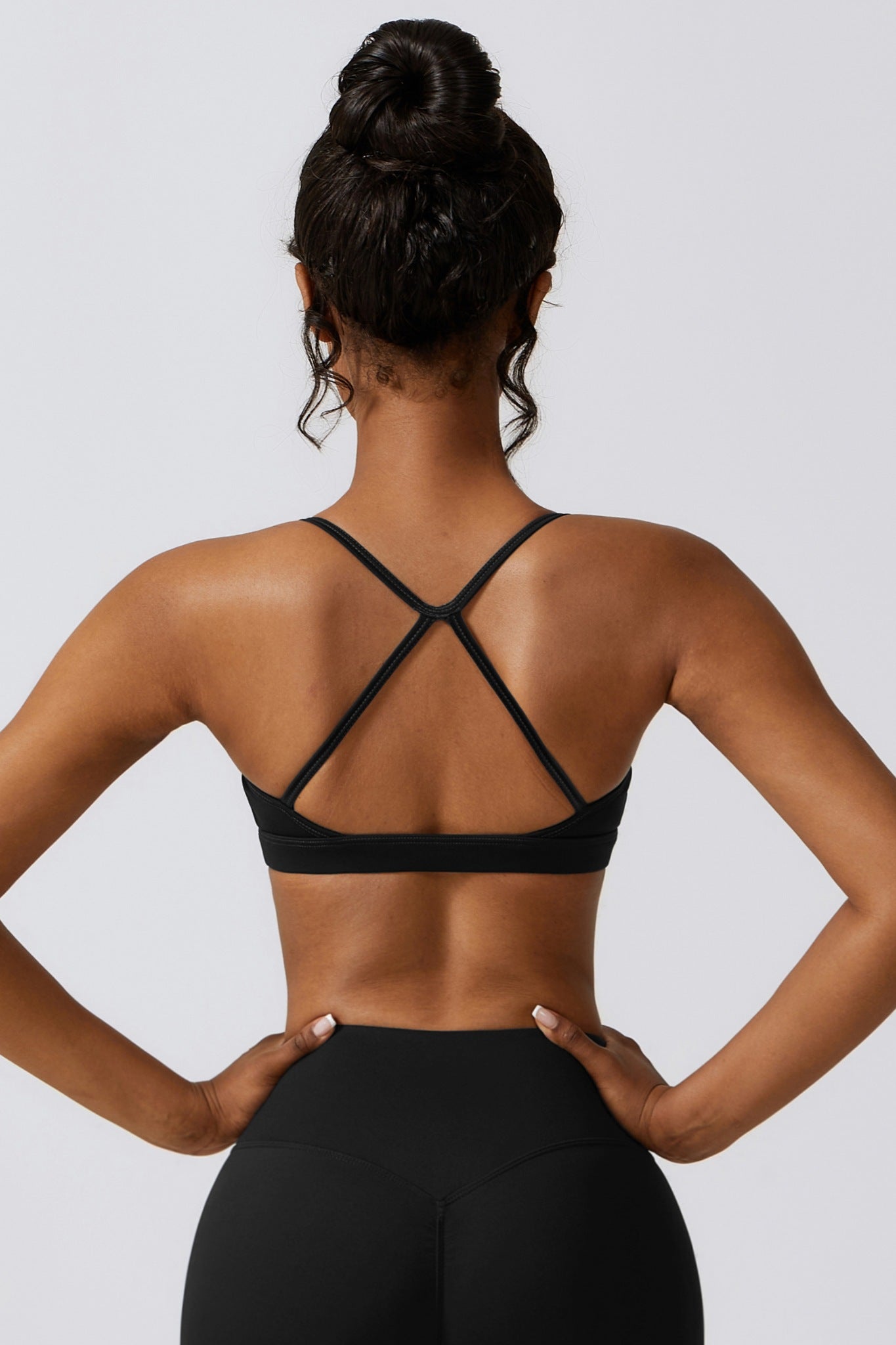Fit Lite Sports Bra - Black - Maison and Aurora