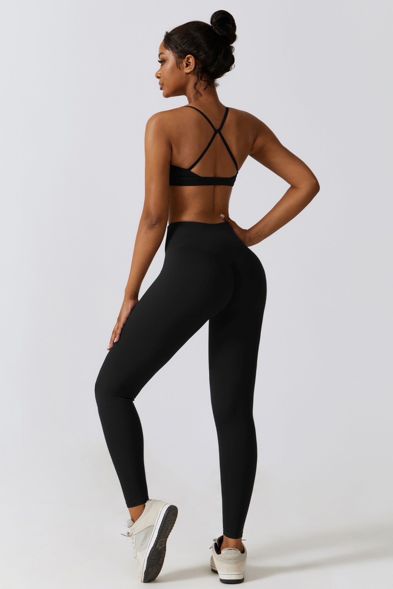 Fit Lite Sports Bra - Black - Maison and Aurora