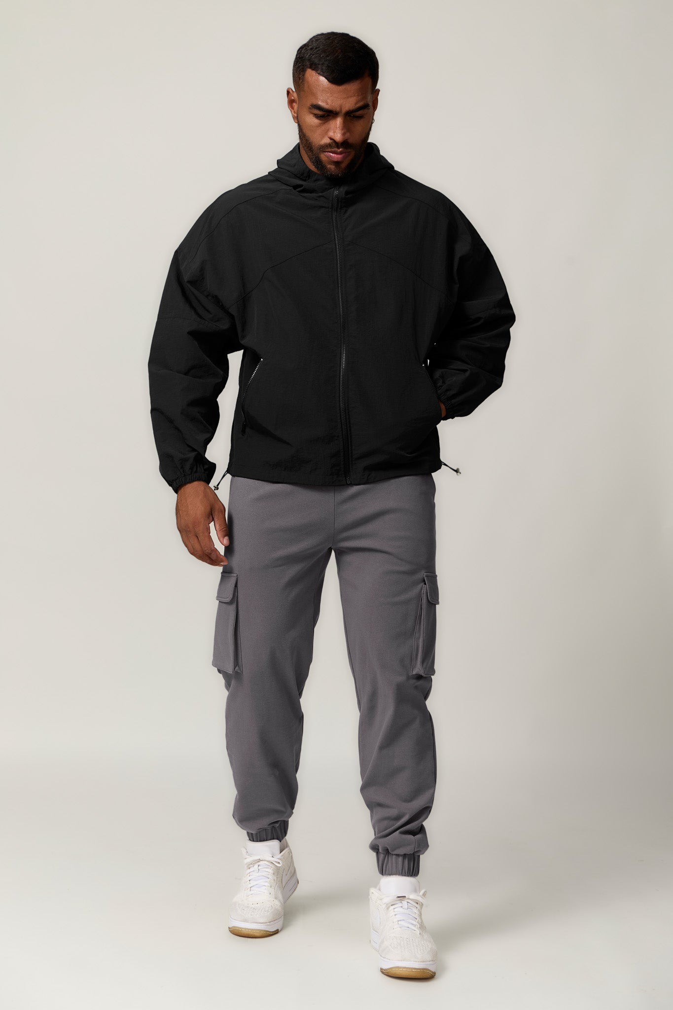 Frame Jacket - Black - Maison and Aurora