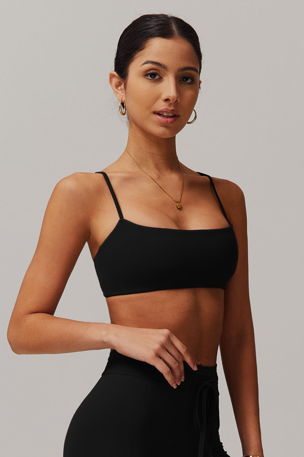 Ivy Sports Bra - Black - Maison and Aurora