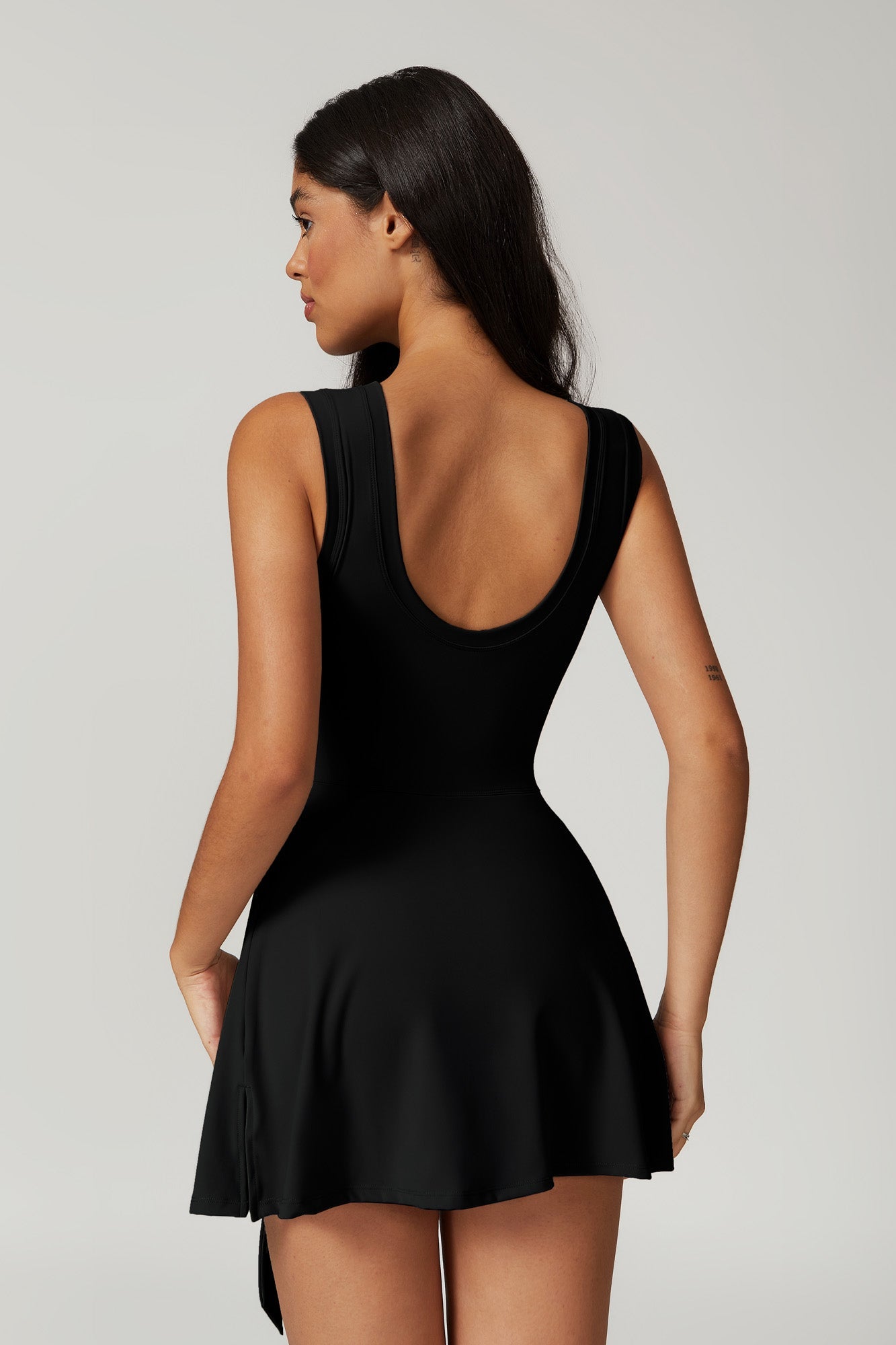 Skylar Mini Dress - Black - Maison and Aurora