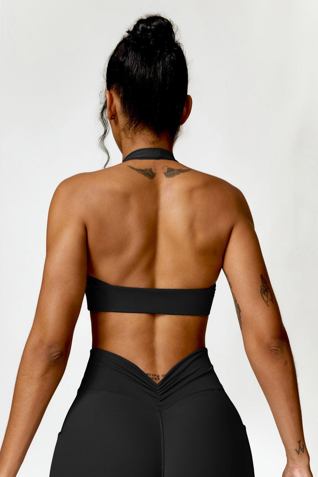 Tamara Sports Bra - Black - Maison and Aurora