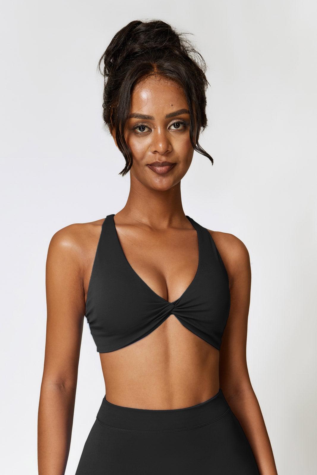 Lilah Sports Bra - Black (FINAL SALE) - Maison and Aurora