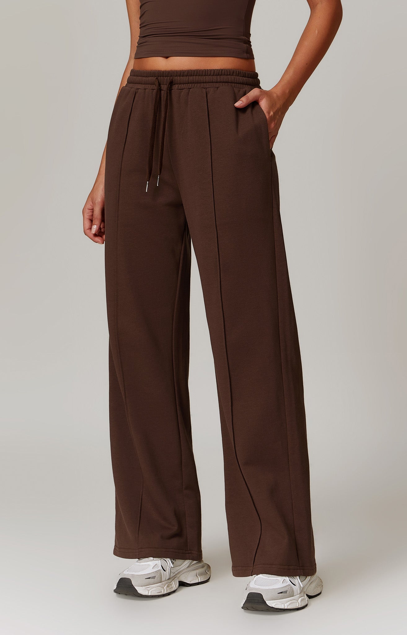 Amber Sweatpants - Brown - Maison and Aurora