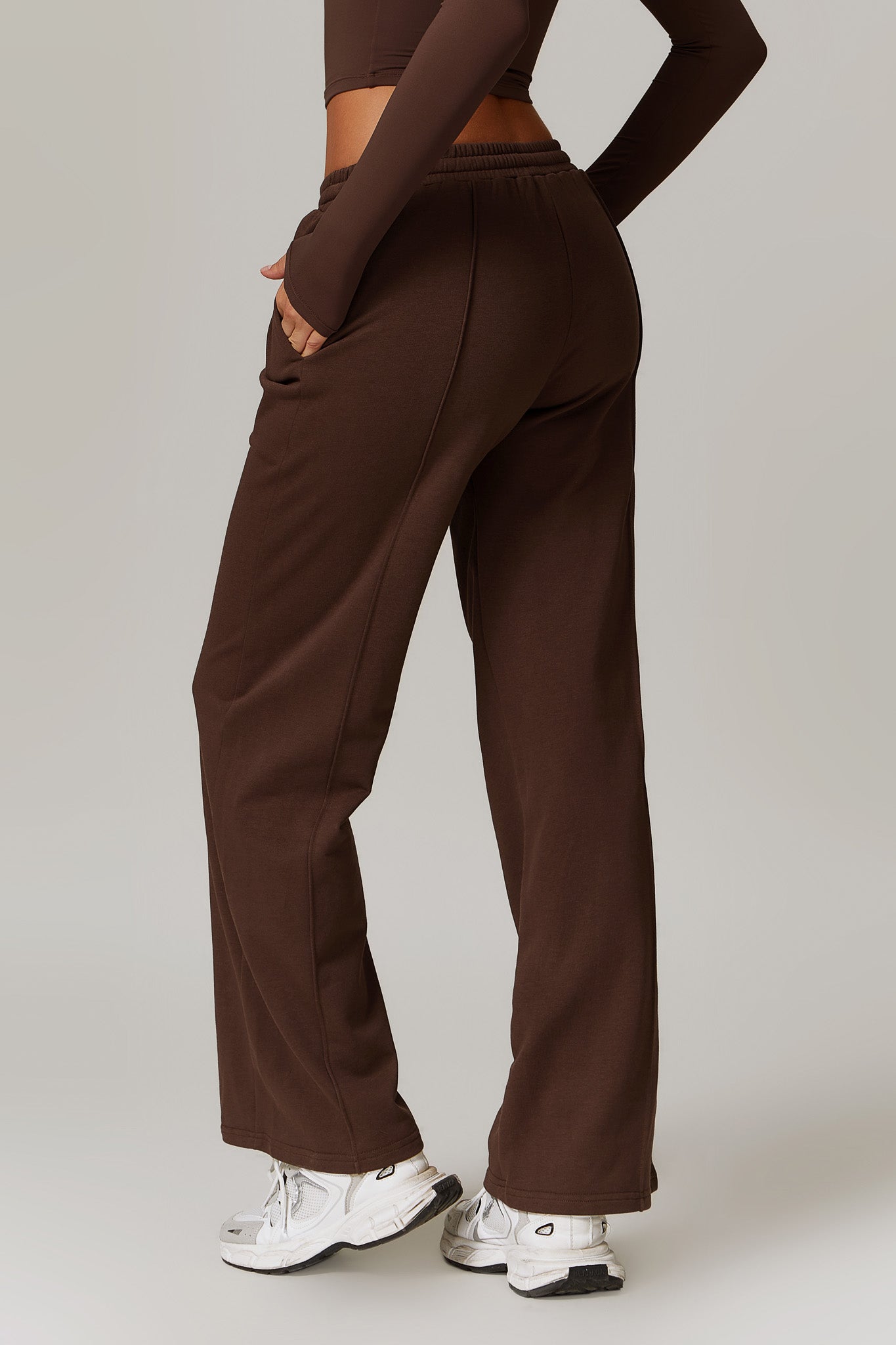 Amber Sweatpants - Brown - Maison and Aurora