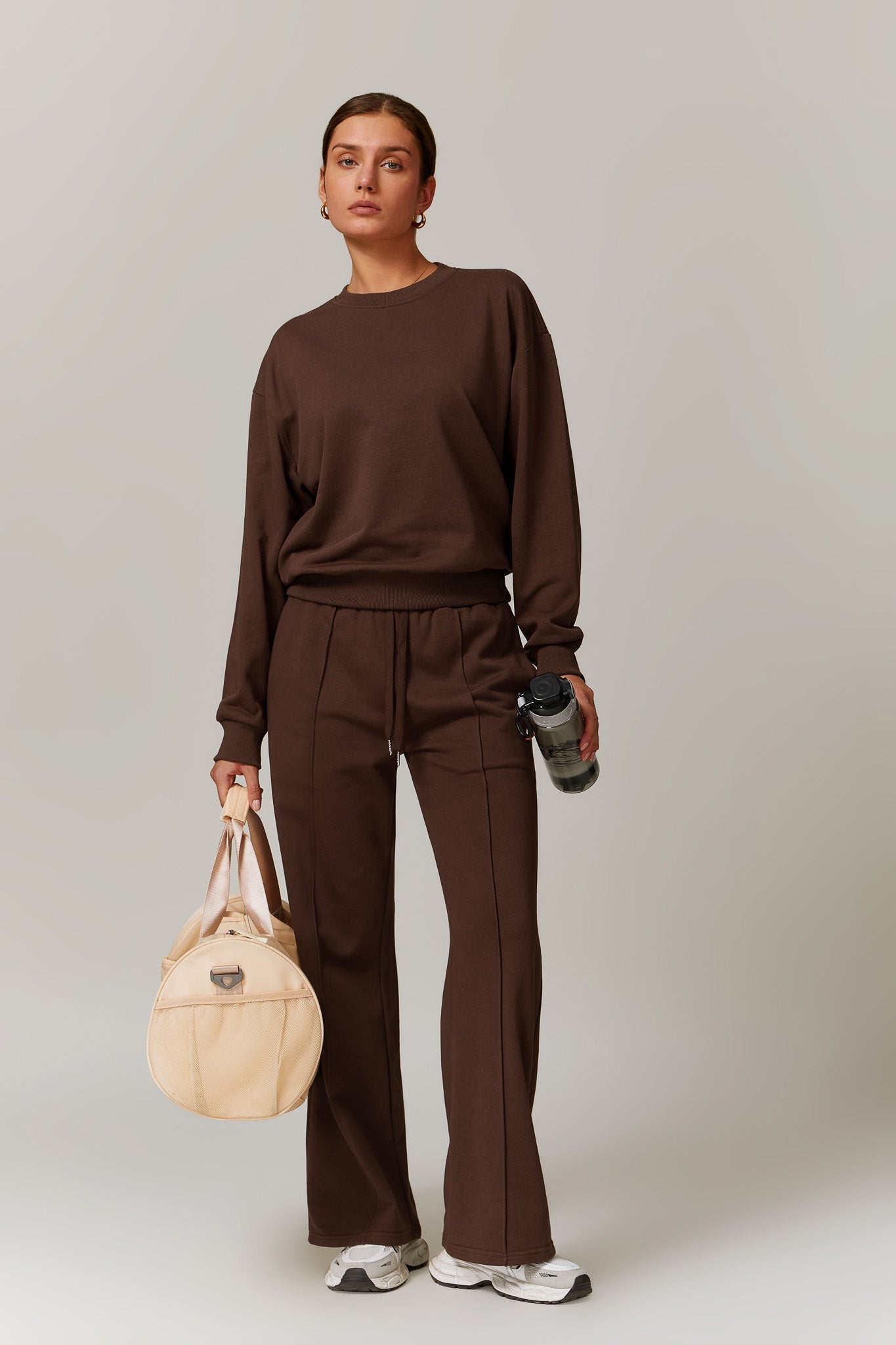 Amber Sweatshirt - Brown - Maison and Aurora