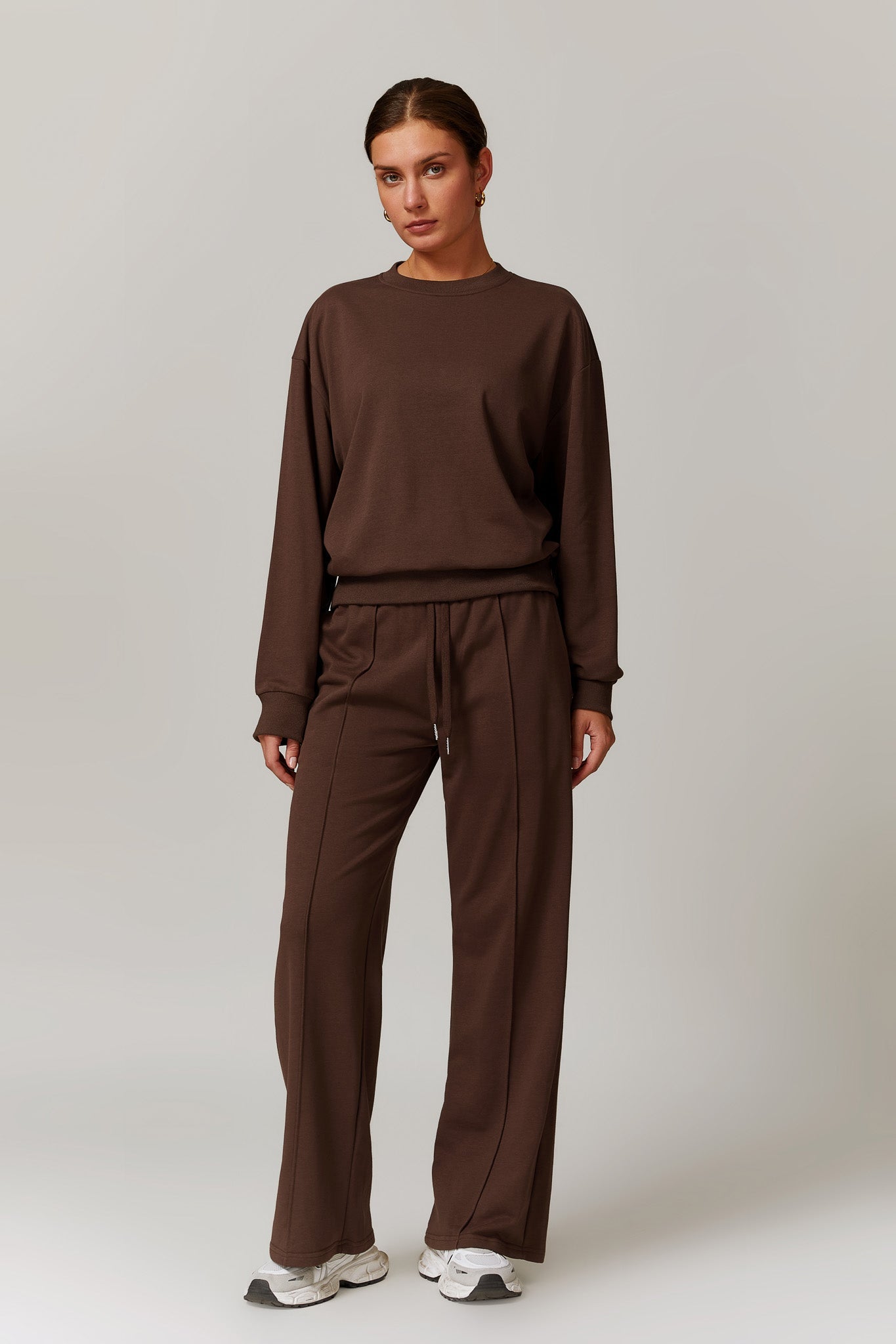 Amber Sweatshirt - Brown - Maison and Aurora