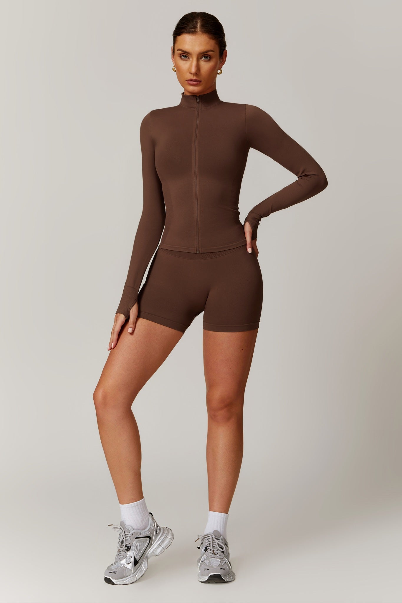 Aurora Jacket - Brown - Maison and Aurora