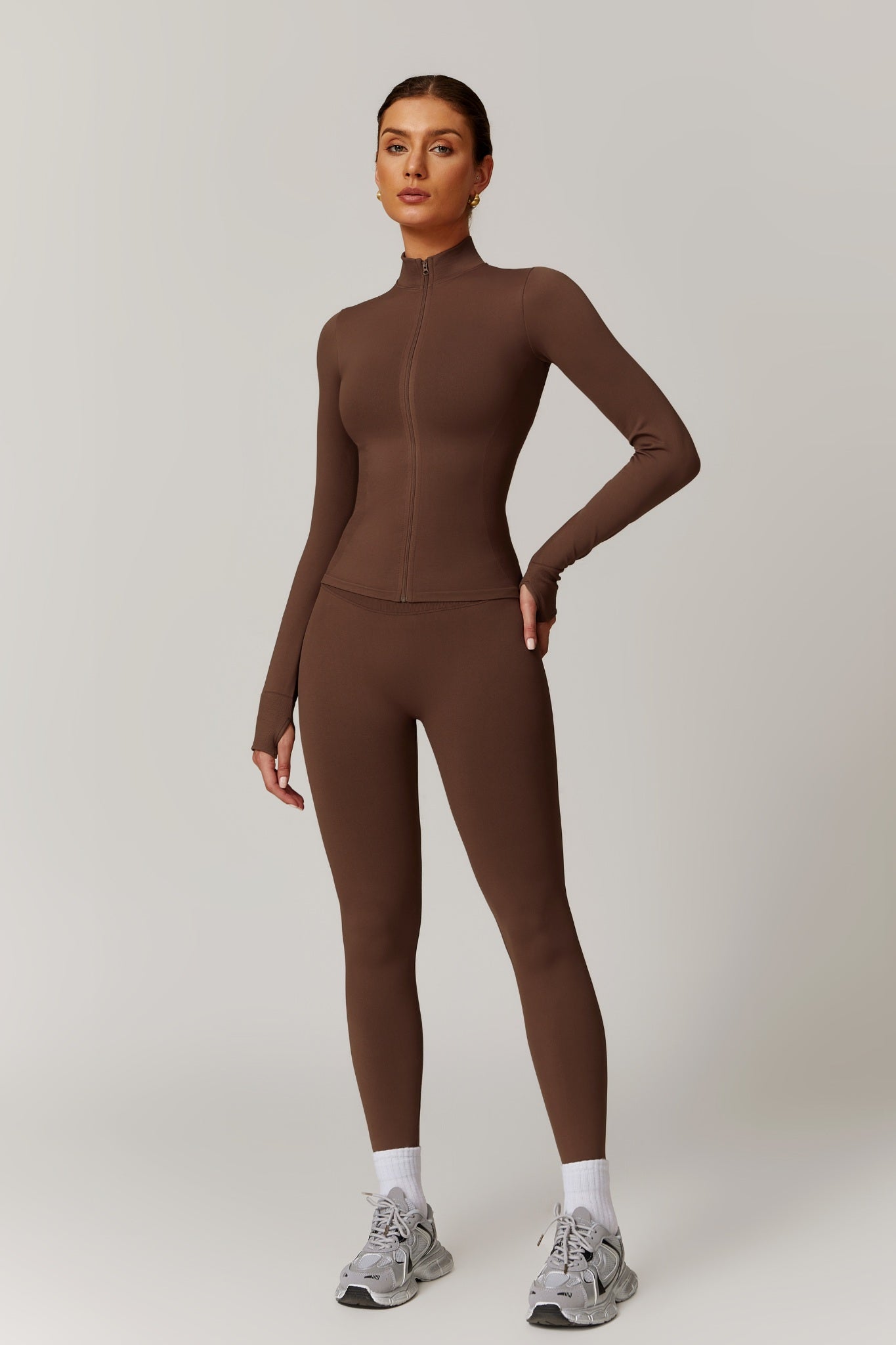 Aurora Jacket - Brown - Maison and Aurora