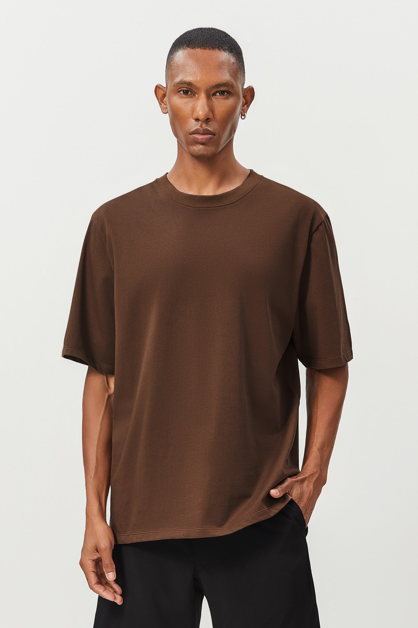 Pulsewear T-Shirt - Brown - Maison and Aurora