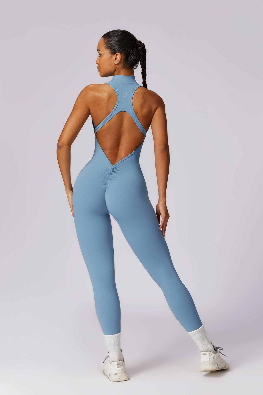 Melody Jumpsuit - Chambray - Maison and Aurora