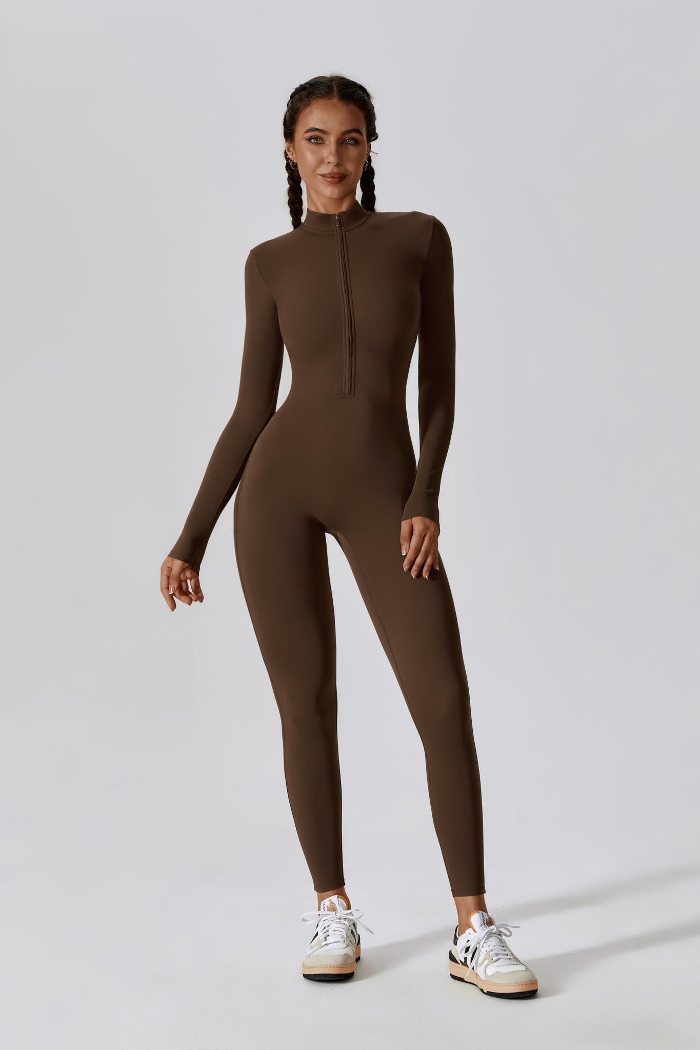 Loren Jumpsuit - Cocoa - Maison and Aurora