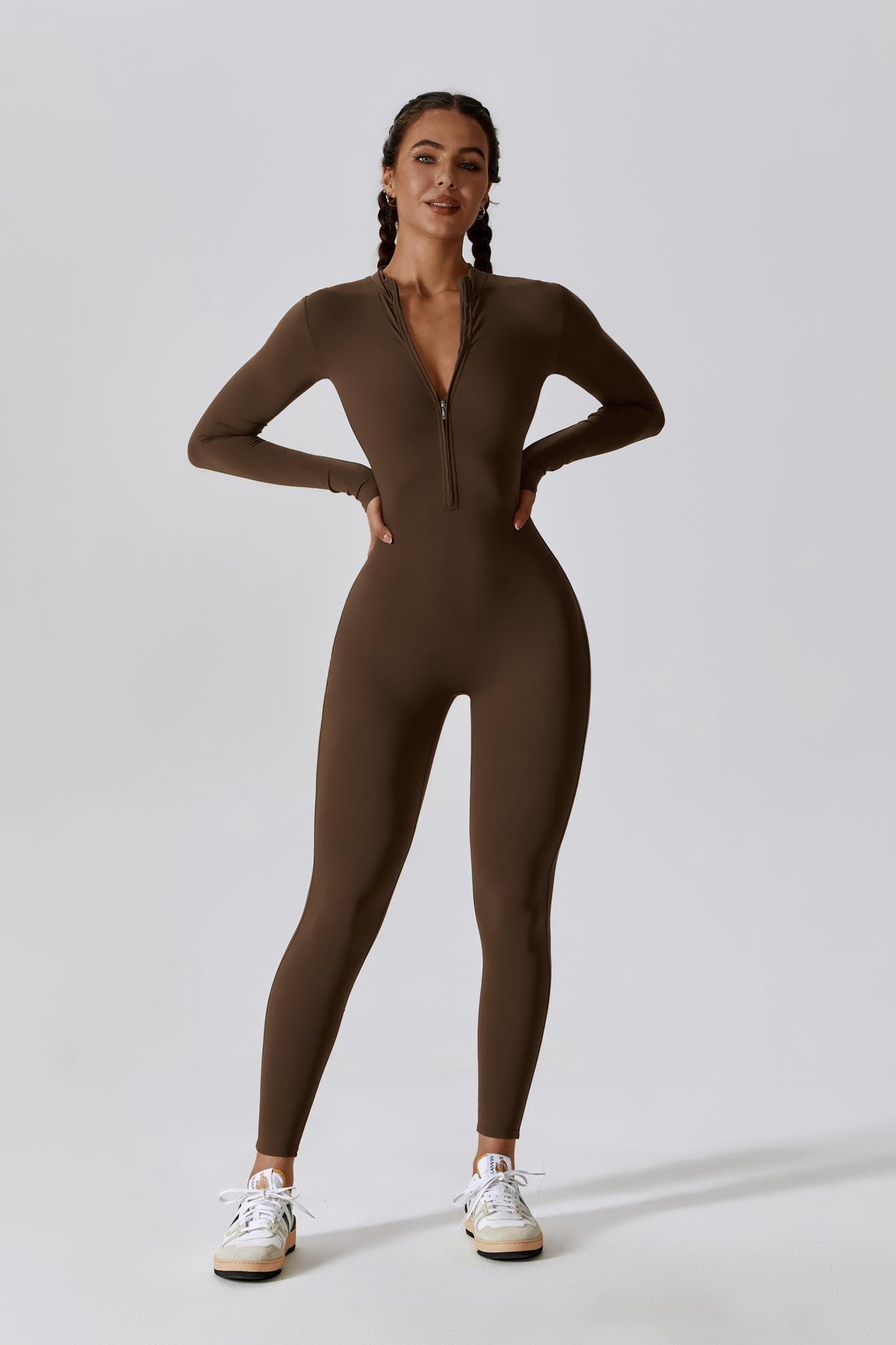 Loren Jumpsuit - Cocoa - Maison and Aurora