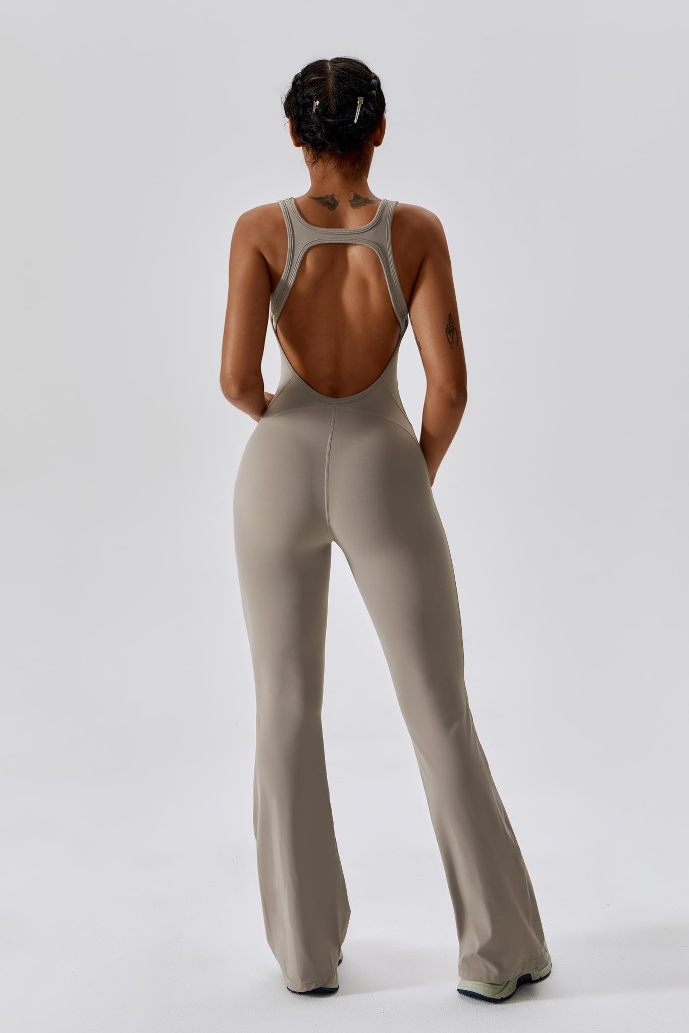 Grace Jumpsuit - Cool Taupe - Maison and Aurora