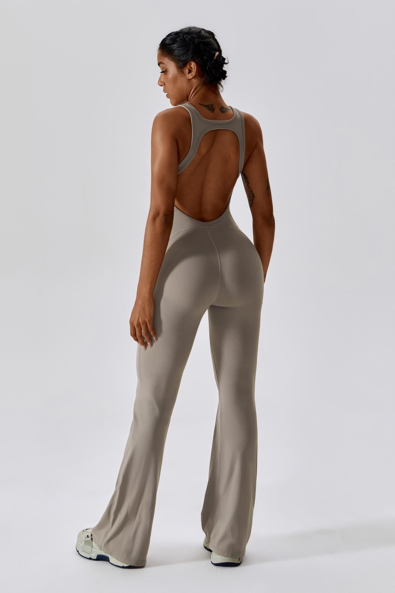 Grace Jumpsuit - Cool Taupe - Maison and Aurora