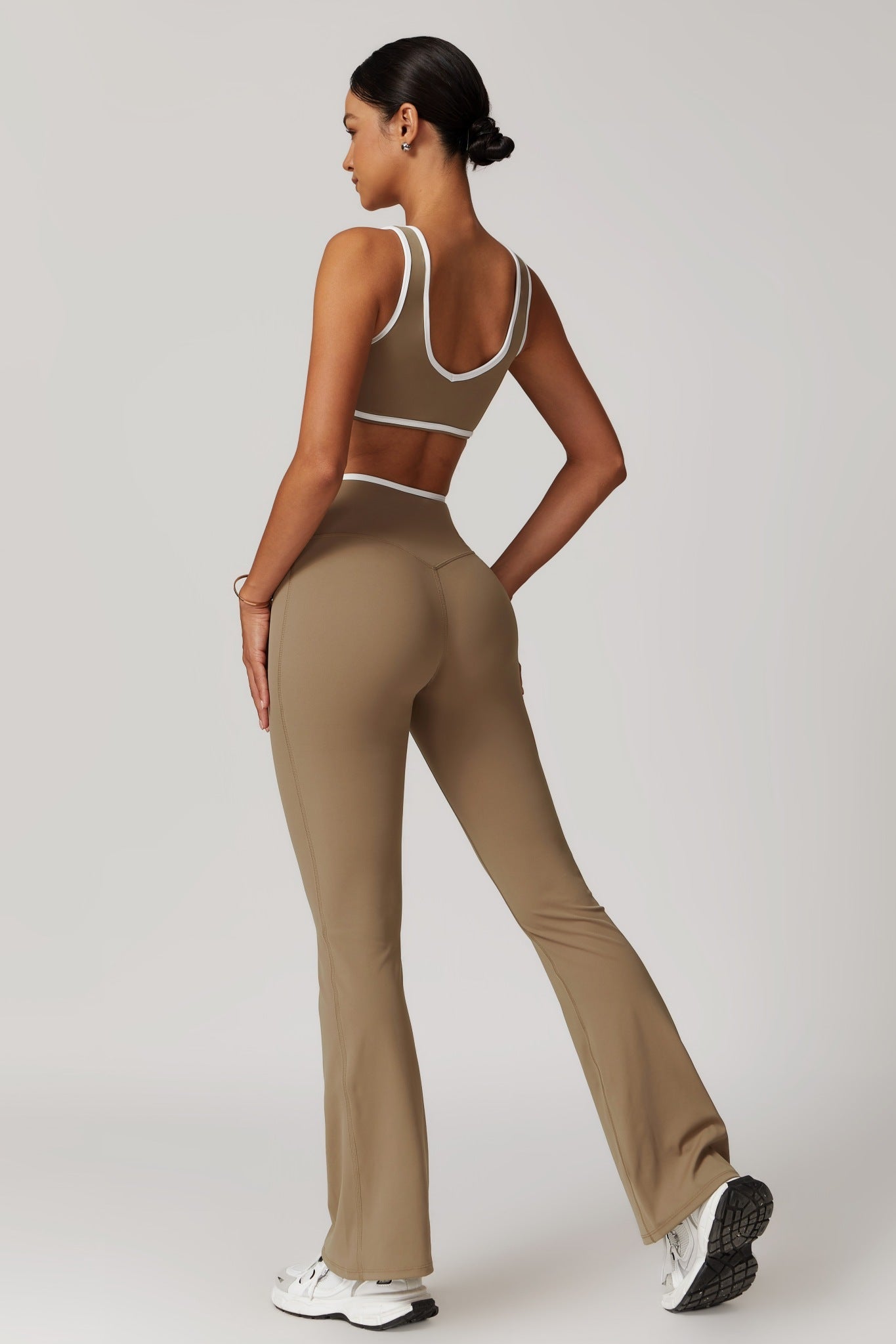 Angel Flare Leggings - Core Clay - Maison and Aurora