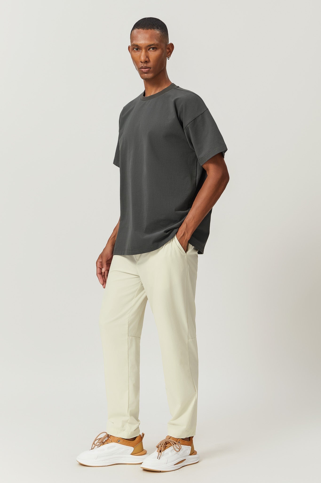 Sportfit T-Shirt - Gray - Maison and Aurora