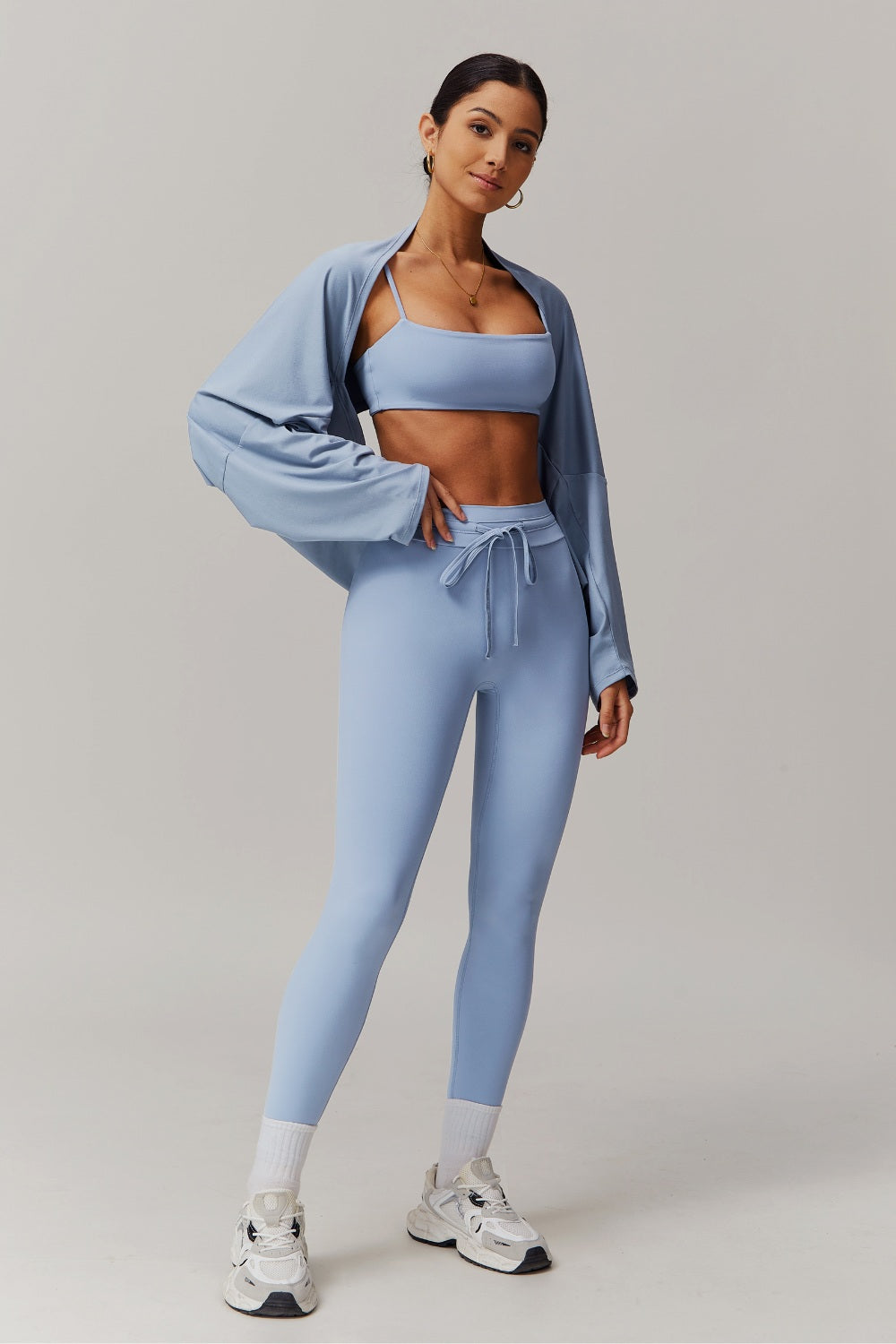 Ivy Leggings - Ice Blue - Maison and Aurora