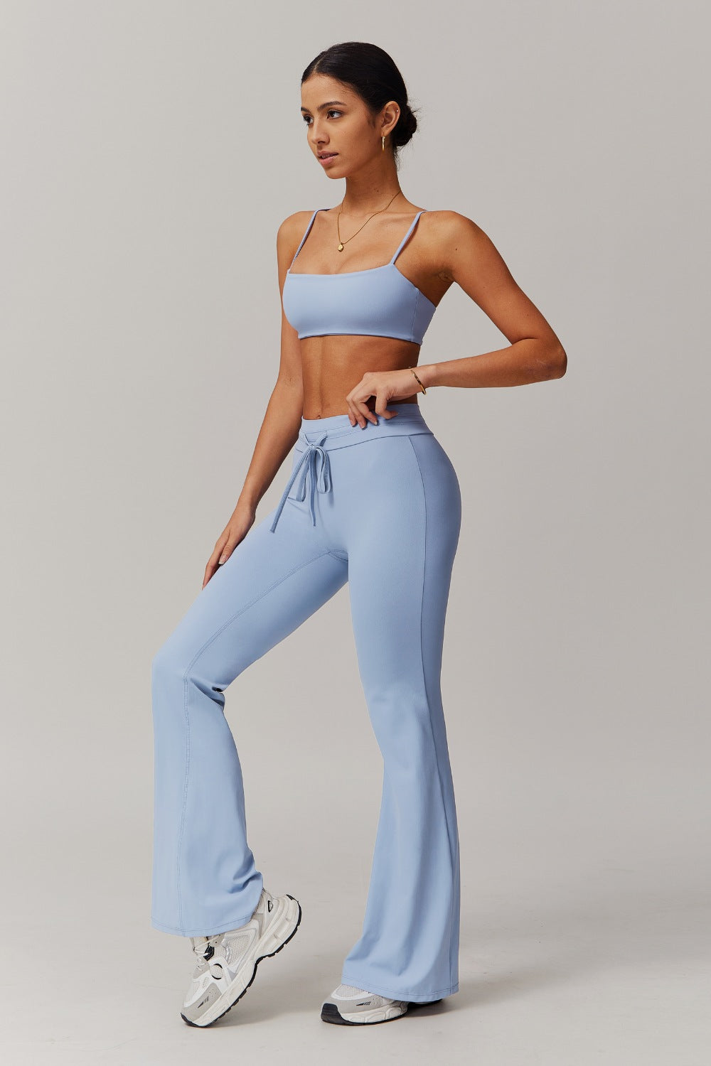 Ivy Sports Bra - Ice Blue - Maison and Aurora