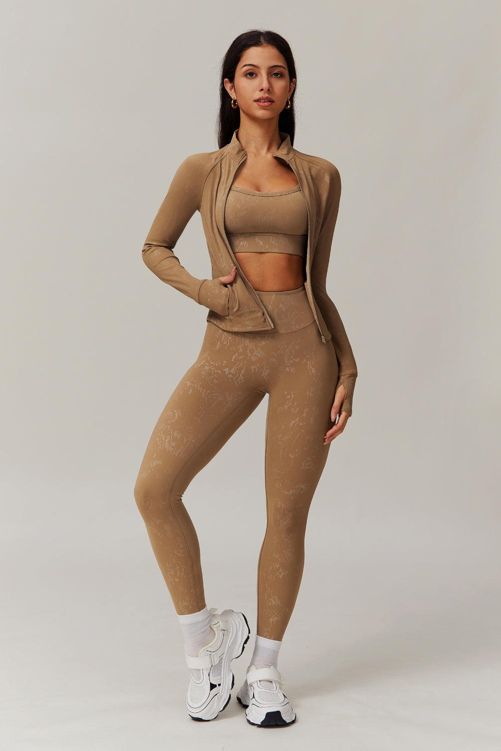 Demi Jacket - Latte - Maison and Aurora