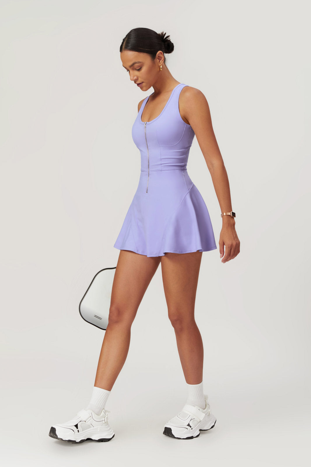 Sara Mini Dress - Lavender - Maison and Aurora