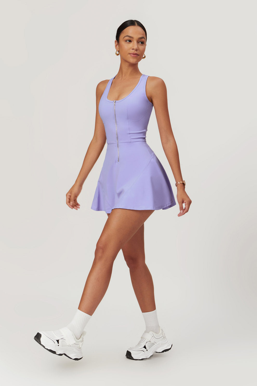 Sara Mini Dress - Lavender - Maison and Aurora