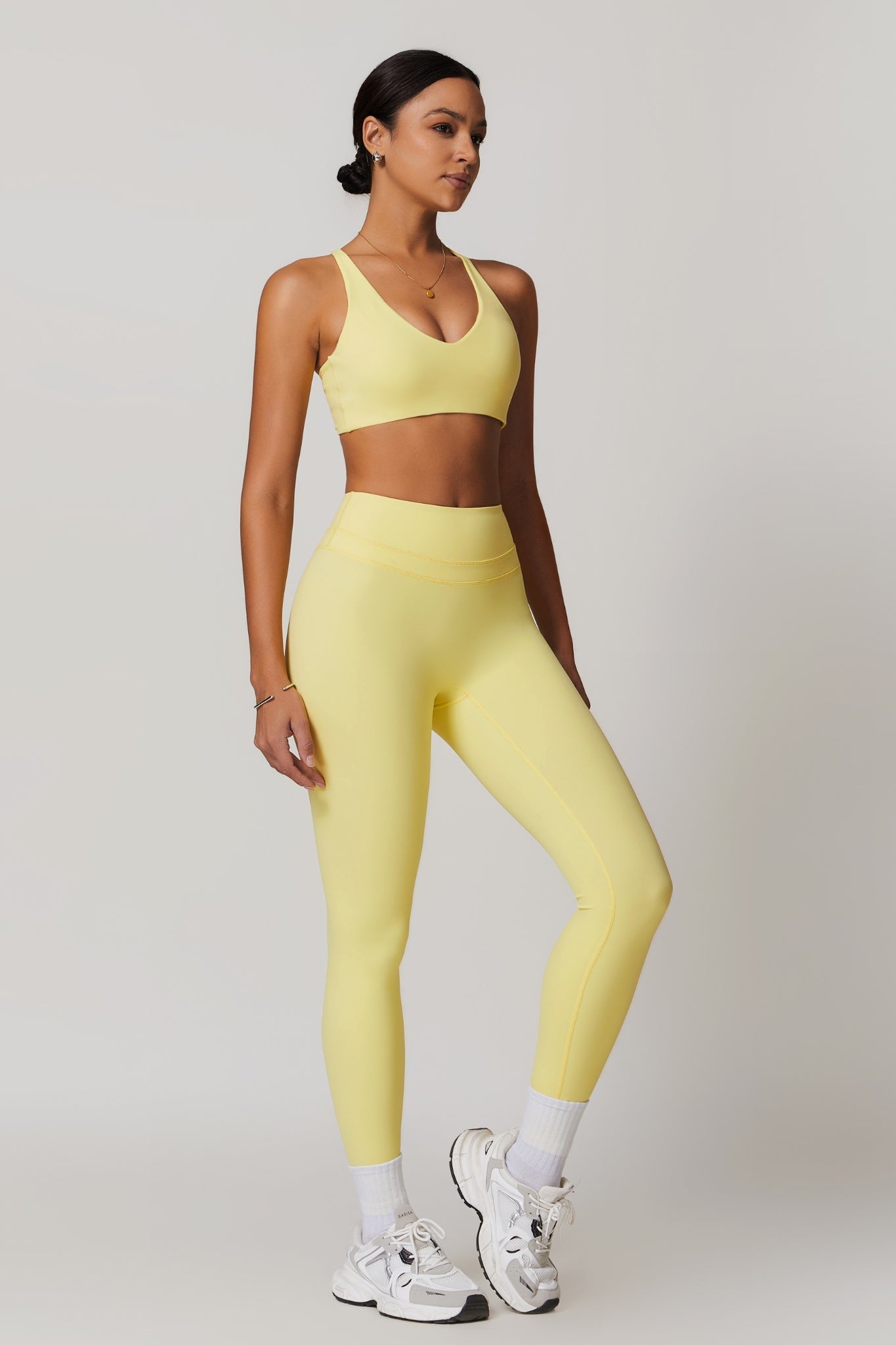 Alexa Leggings - Lemon - Maison and Aurora