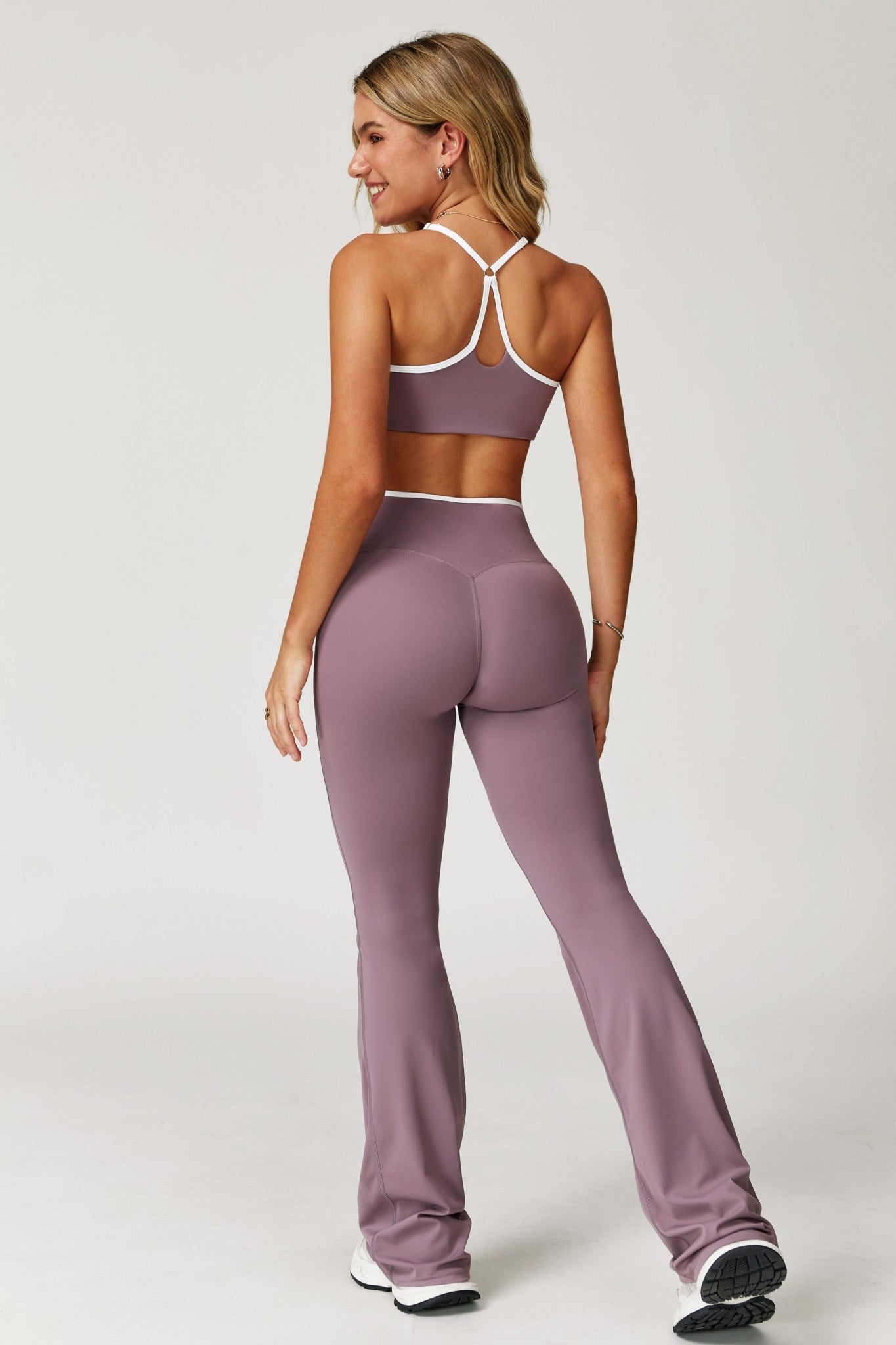 Angel Flare Leggings - Lilac - Maison and Aurora