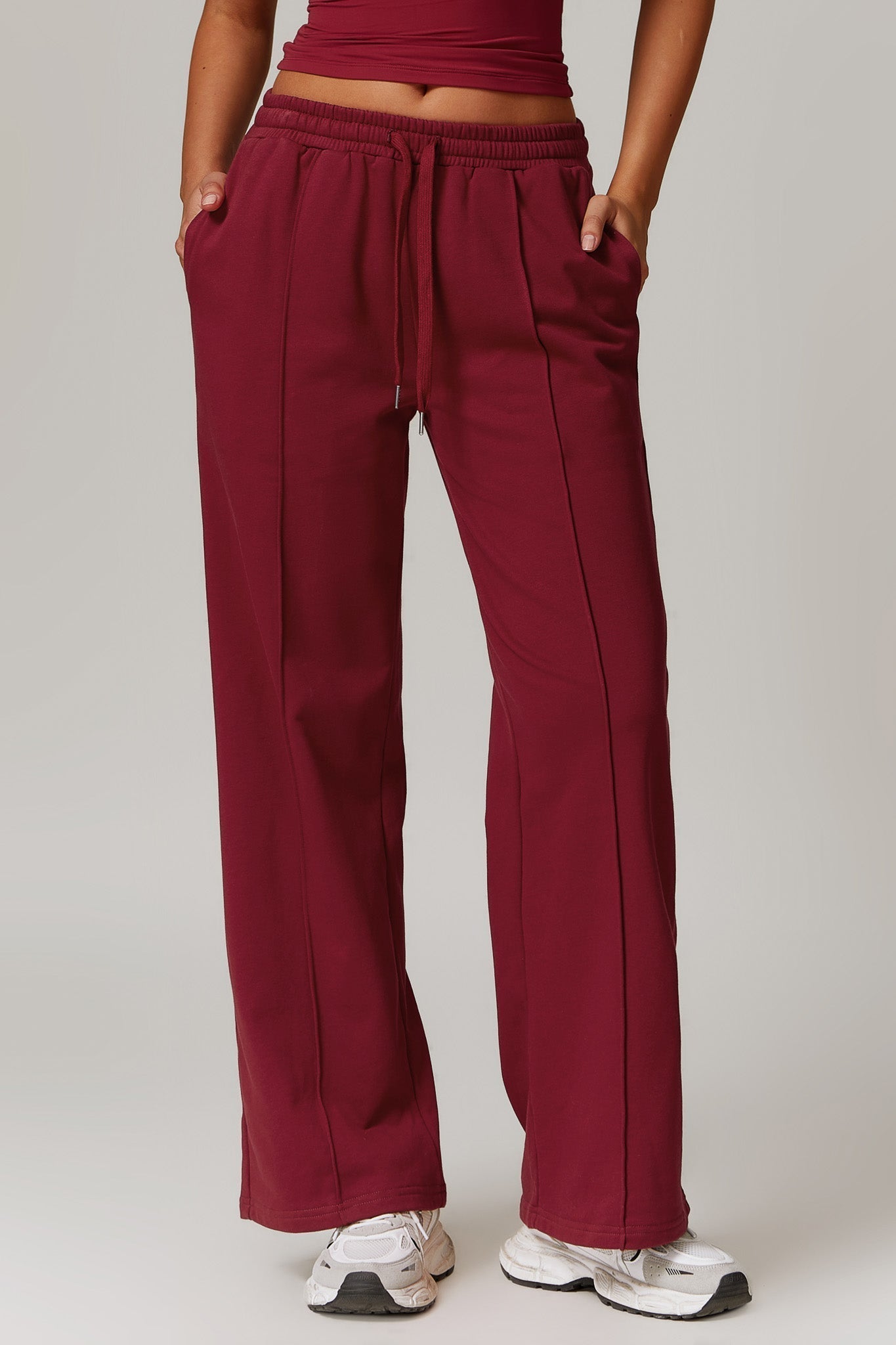 Amber Sweatpants - Maroon - Maison and Aurora