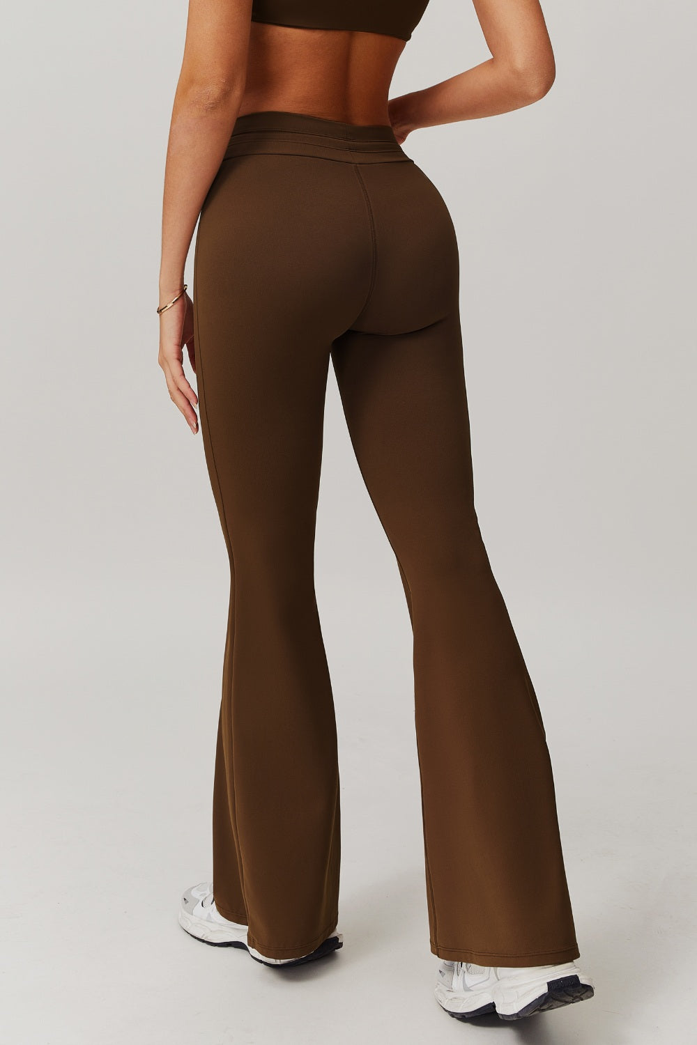 Ivy Flare Leggings - Mocha - Maison and Aurora