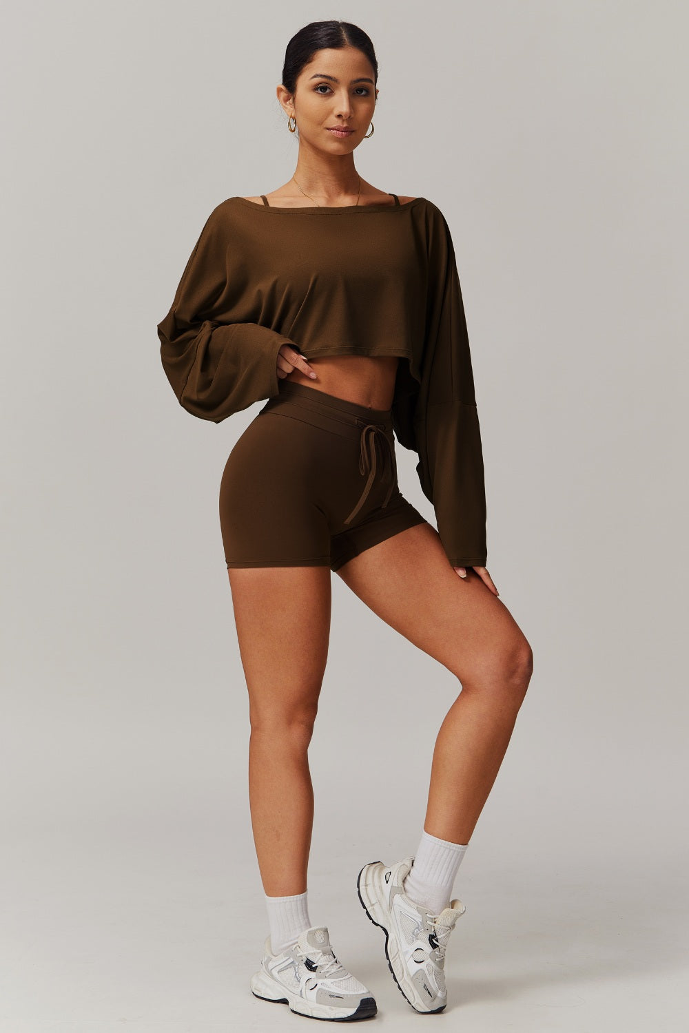 Ivy Shorts - Mocha - Maison and Aurora